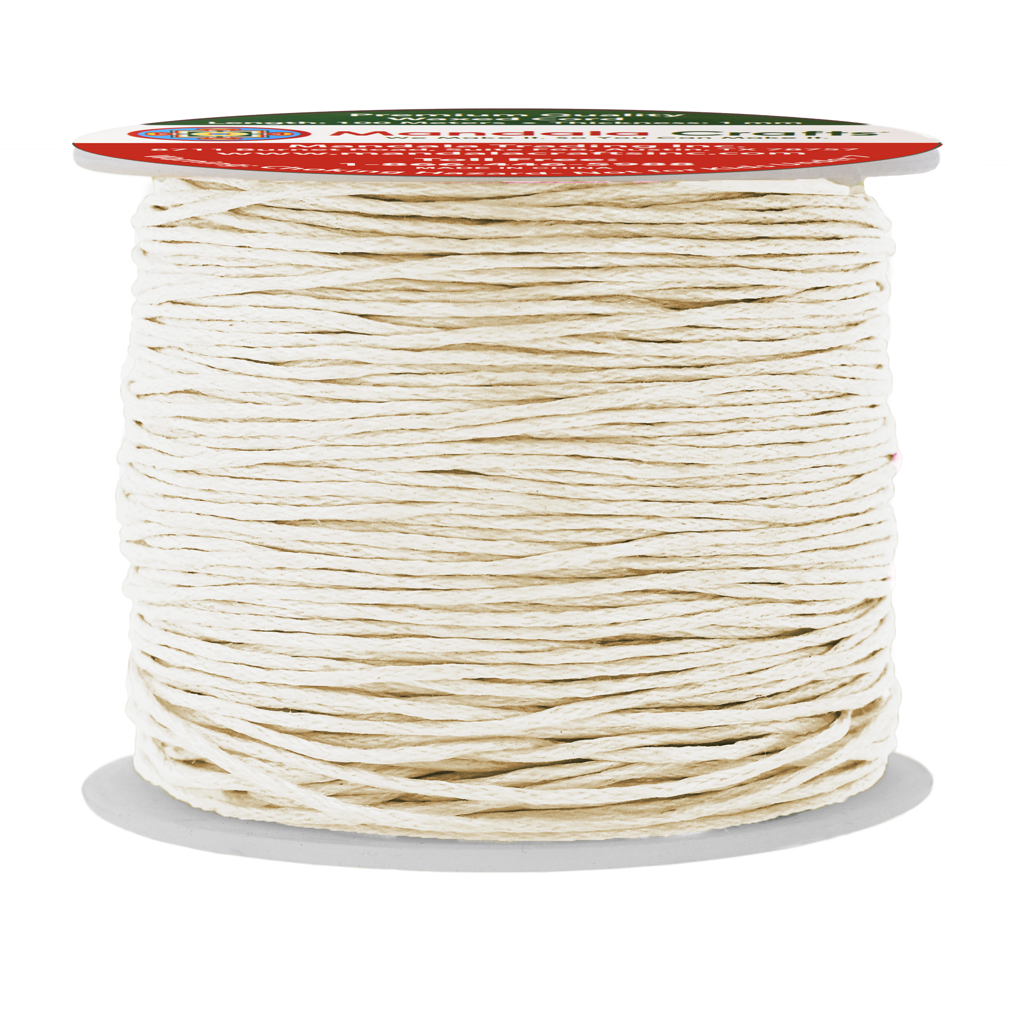 1mm 109 Yards Cotton Waxed Cord for Jewelry Making Bracelet Cord Waxed String - Beading String Thread Jewelry Cords for Necklaces String