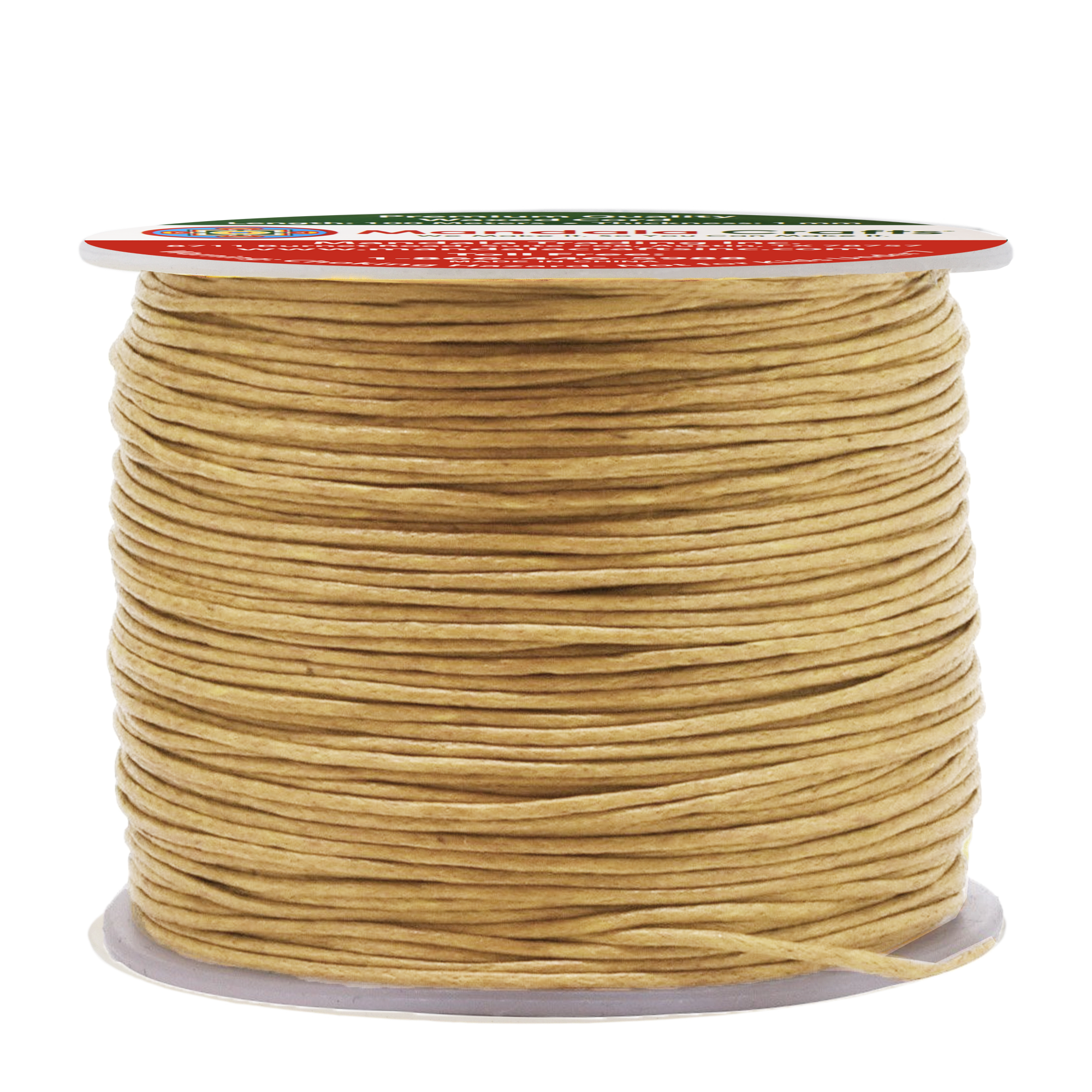 1mm 109 Yards Cotton Waxed Cord for Jewelry Making Bracelet Cord Waxed String - Beading String Thread Jewelry Cords for Necklaces String