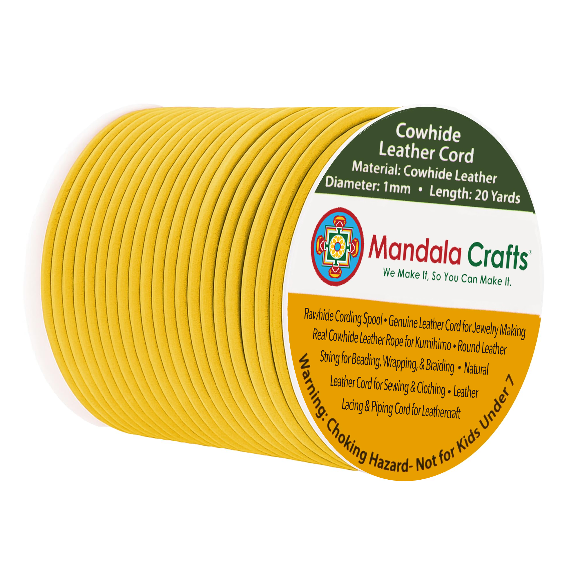 Round Cowhide Genuine Leather String Cord, Natural Rawhide Rope for Jewelry Making, Kumihimo Braiding, Shoelaces