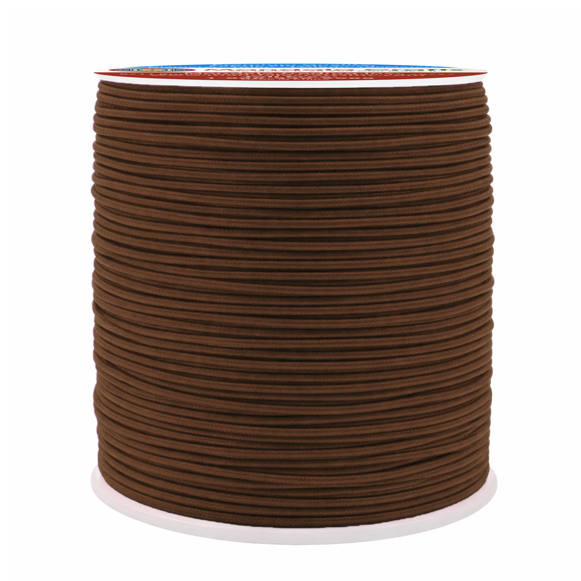 Mandala Crafts 1mm Elastic Cord Stretchy String for Bracelets, Necklaces, Jewelry Making, Beading, Masks; 109 Yards