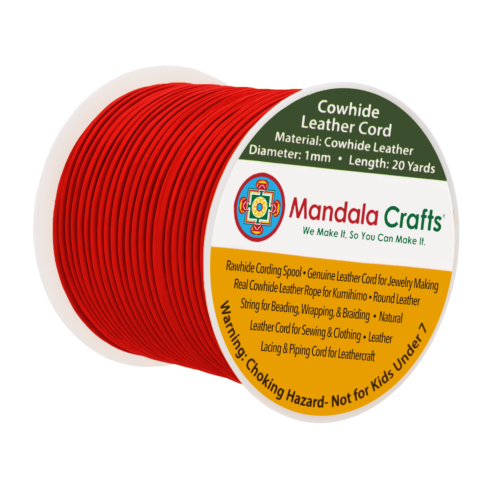 Round Cowhide Genuine Leather String Cord, Natural Rawhide Rope for Jewelry Making, Kumihimo Braiding, Shoelaces