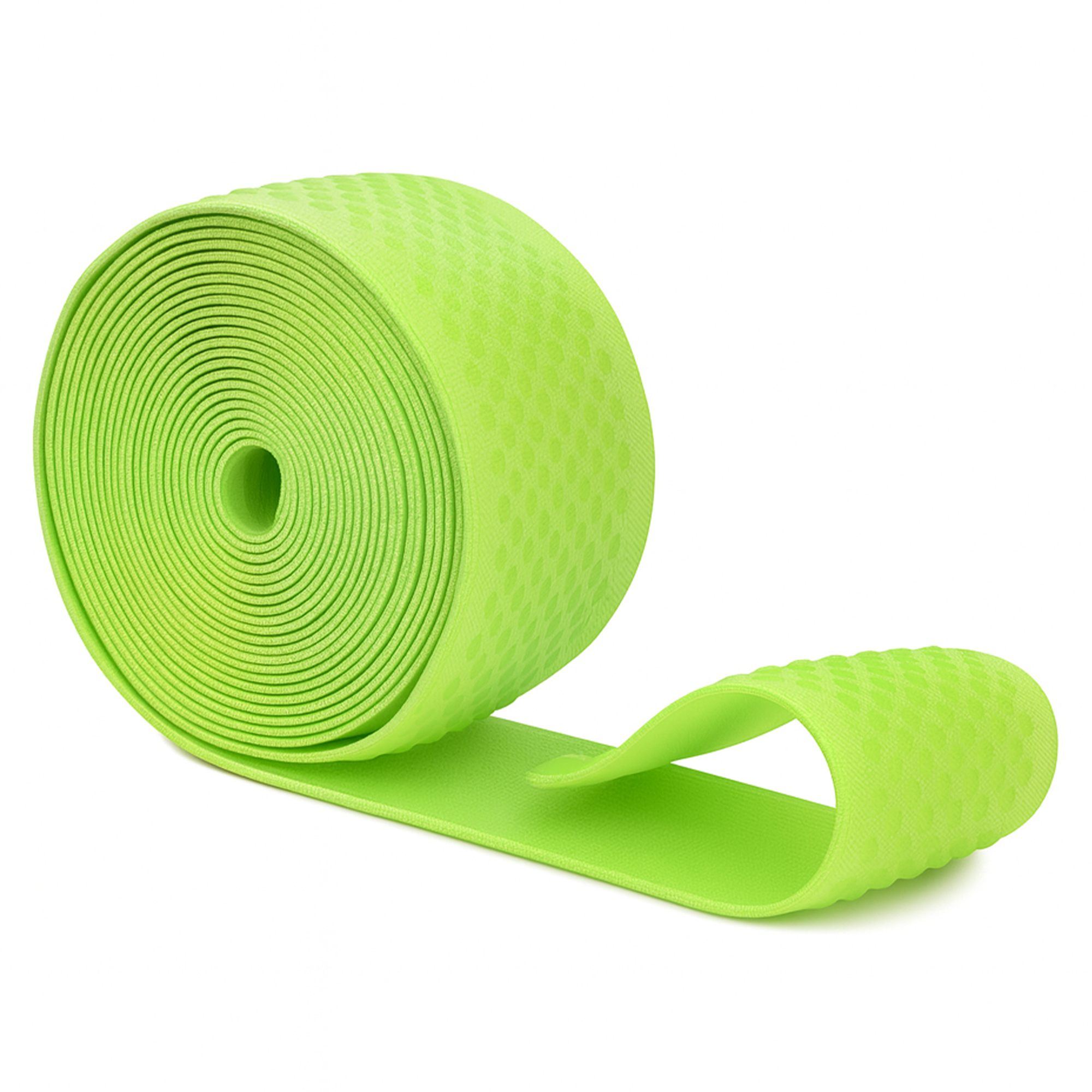 Mandala Crafts Elastic Silicone Gripper Tape for Clothing - Dotted Non Slip Elastic Band for Sewing - Silicone Elastic Straps Flat Stretchy Fabric Elastic Ribbon