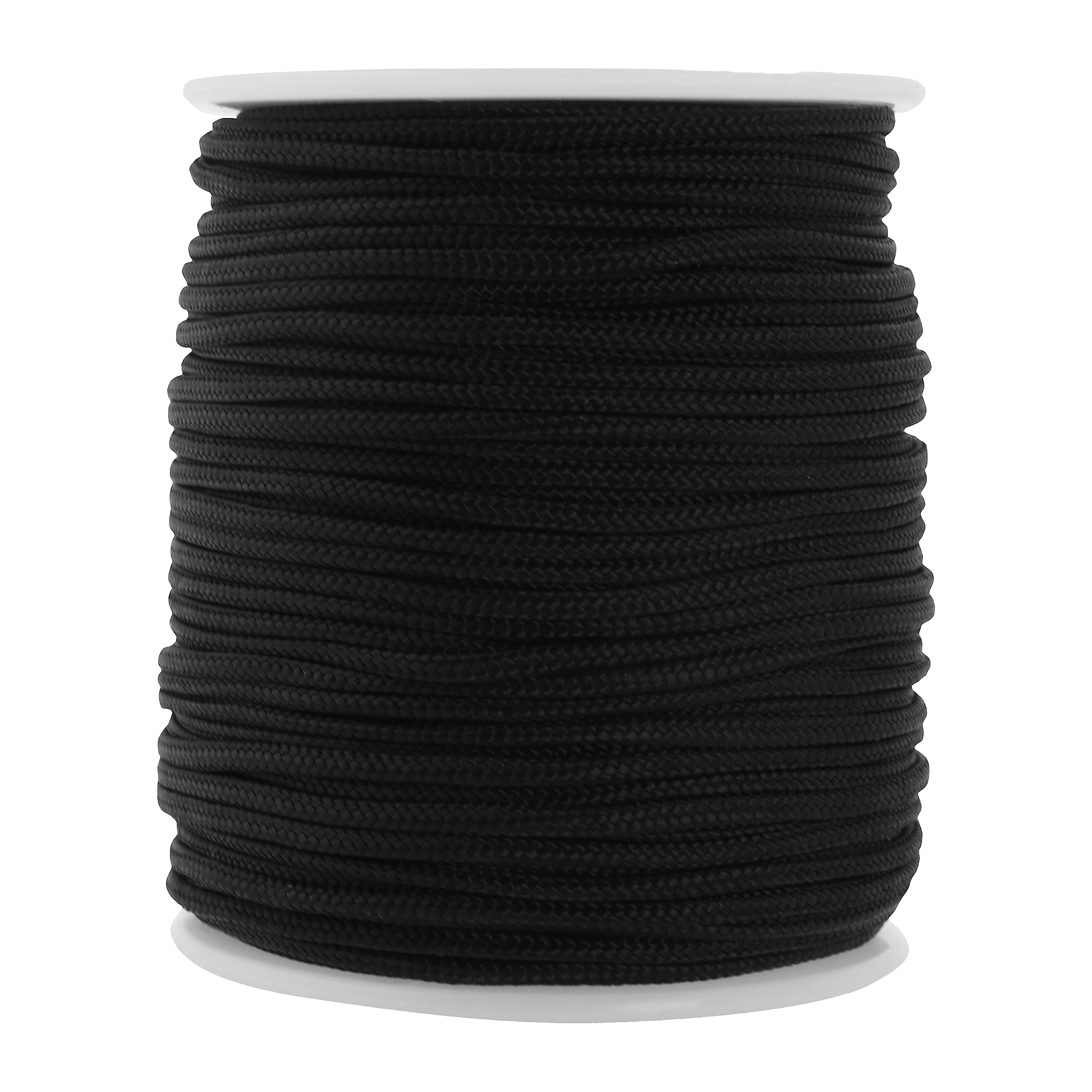 2mm Nylon Satin Cord, Rattail Trim Thread for Chinese Knotting, Kumihimo, Beading, Macrame, Jewelry Making, Sewing