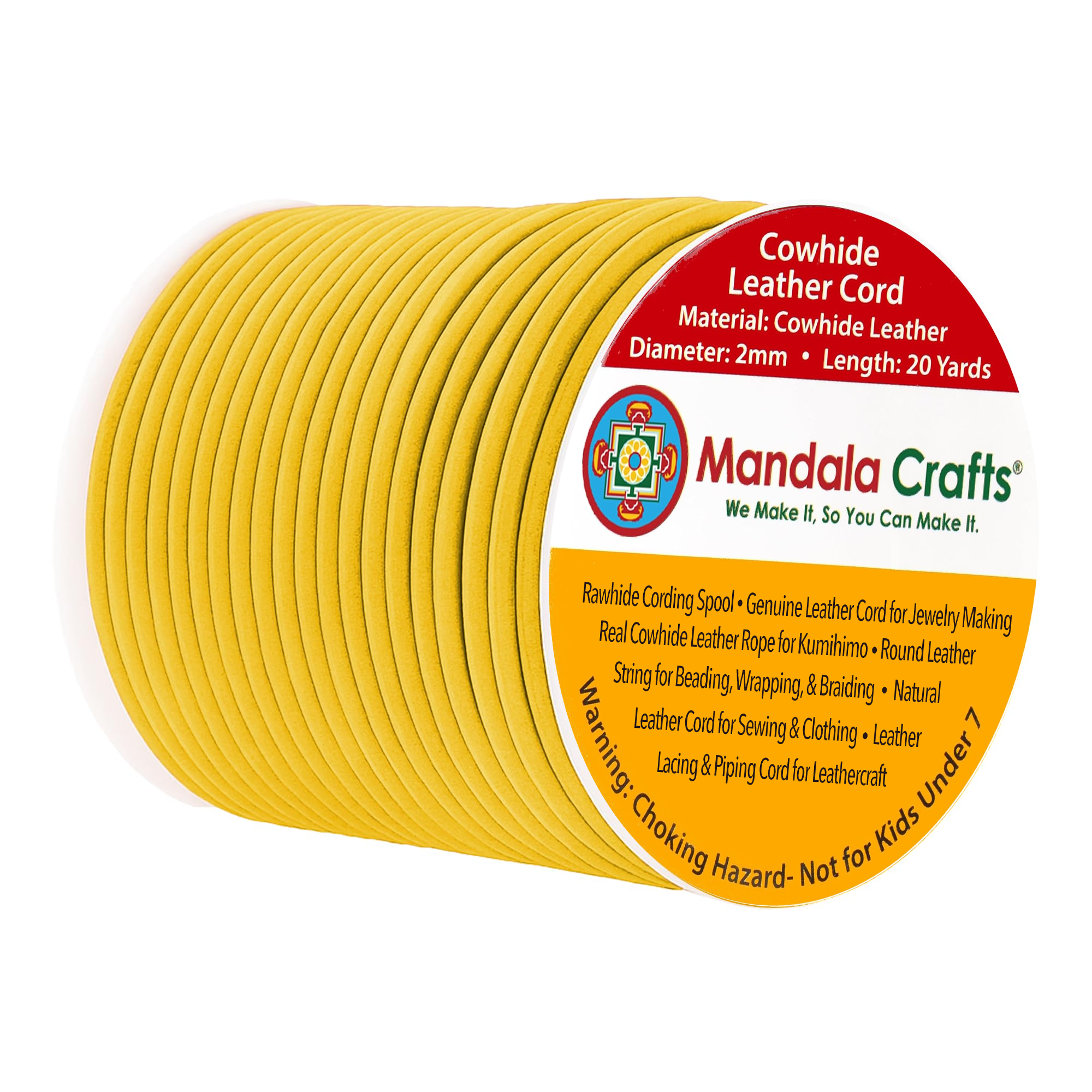 Round Cowhide Genuine Leather String Cord, Natural Rawhide Rope for Jewelry Making, Kumihimo Braiding, Shoelaces