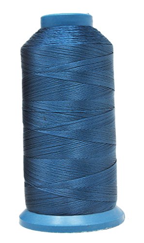 Mandala Crafts Bonded Nylon Thread for Sewing Leather, Upholstery, Jeans and Weaving Hair; Heavy-Duty; 1500 Yards Size 69 T70