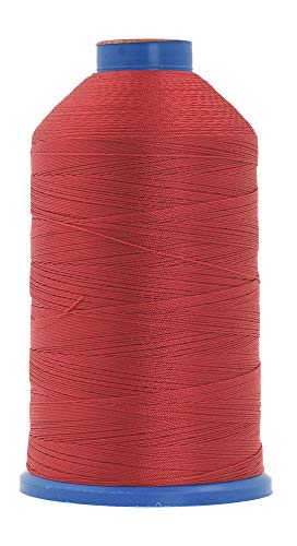 Mandala Crafts Bonded Nylon Thread for Sewing Leather, Upholstery, Jeans and Weaving Hair; Heavy-Duty