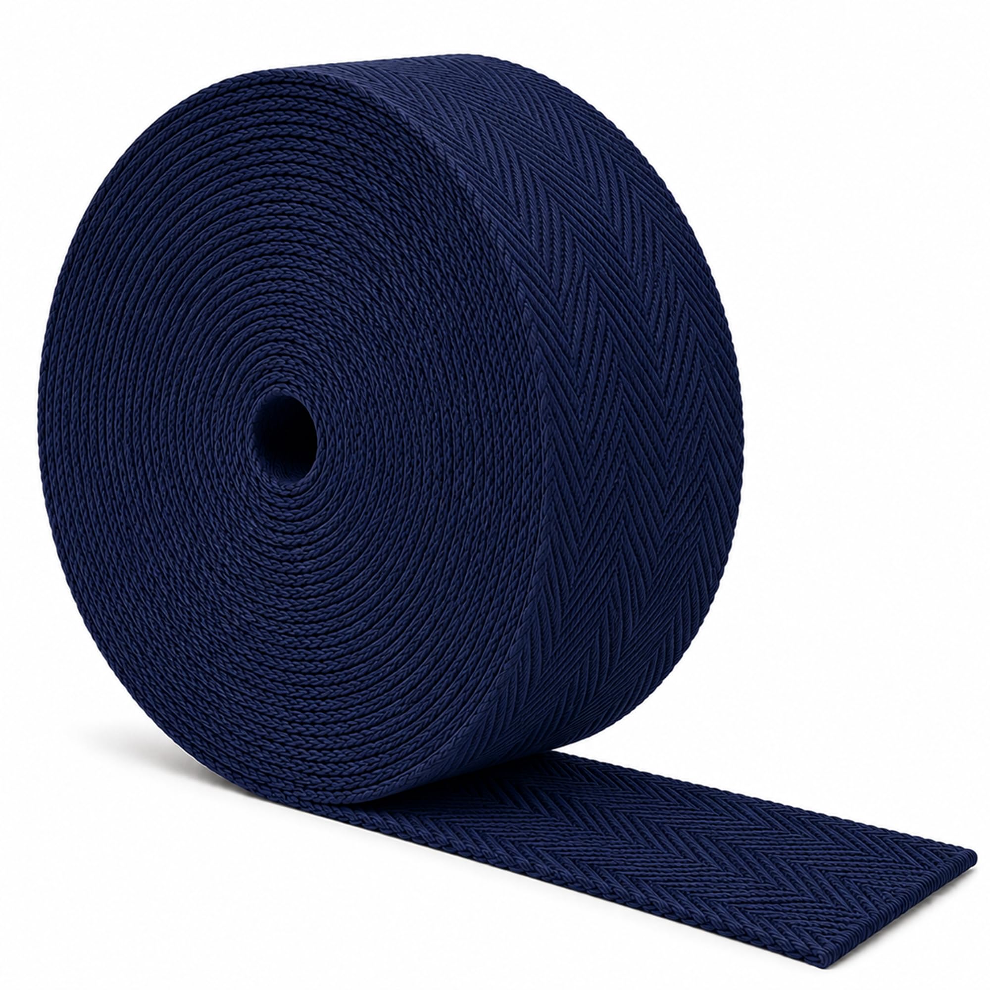 Cotton Twill Tape - Cotton Ribbon Webbing - Soft Cotton Herringbone Tape Cloth Strap for Seam Binding Sewing Trimming