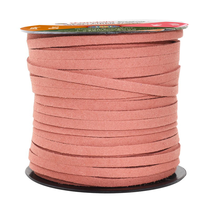 Flat Leather Cord for Jewelry Making, Faux Suede Beading String