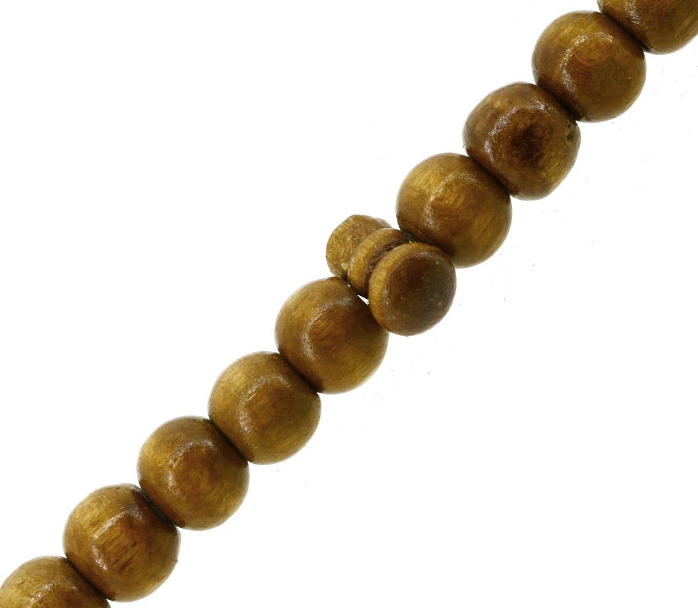 Mandala Crafts Wood Tasbih Prayer Beads - Misbaha Beads Muslim Prayer Beads for Men and Women - Wooden Islamic Prayer Beads Tasbih Beads Necklace