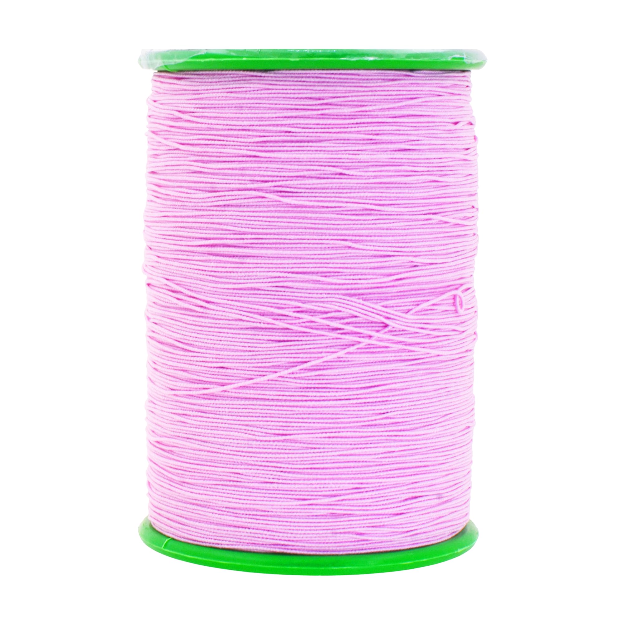 Shirring Elastic Thread for Sewing - Thin Fine Elastic Sewing Thread for Sewing Machine Knitting by Mandala Crafts 0.6mm 87 Yards