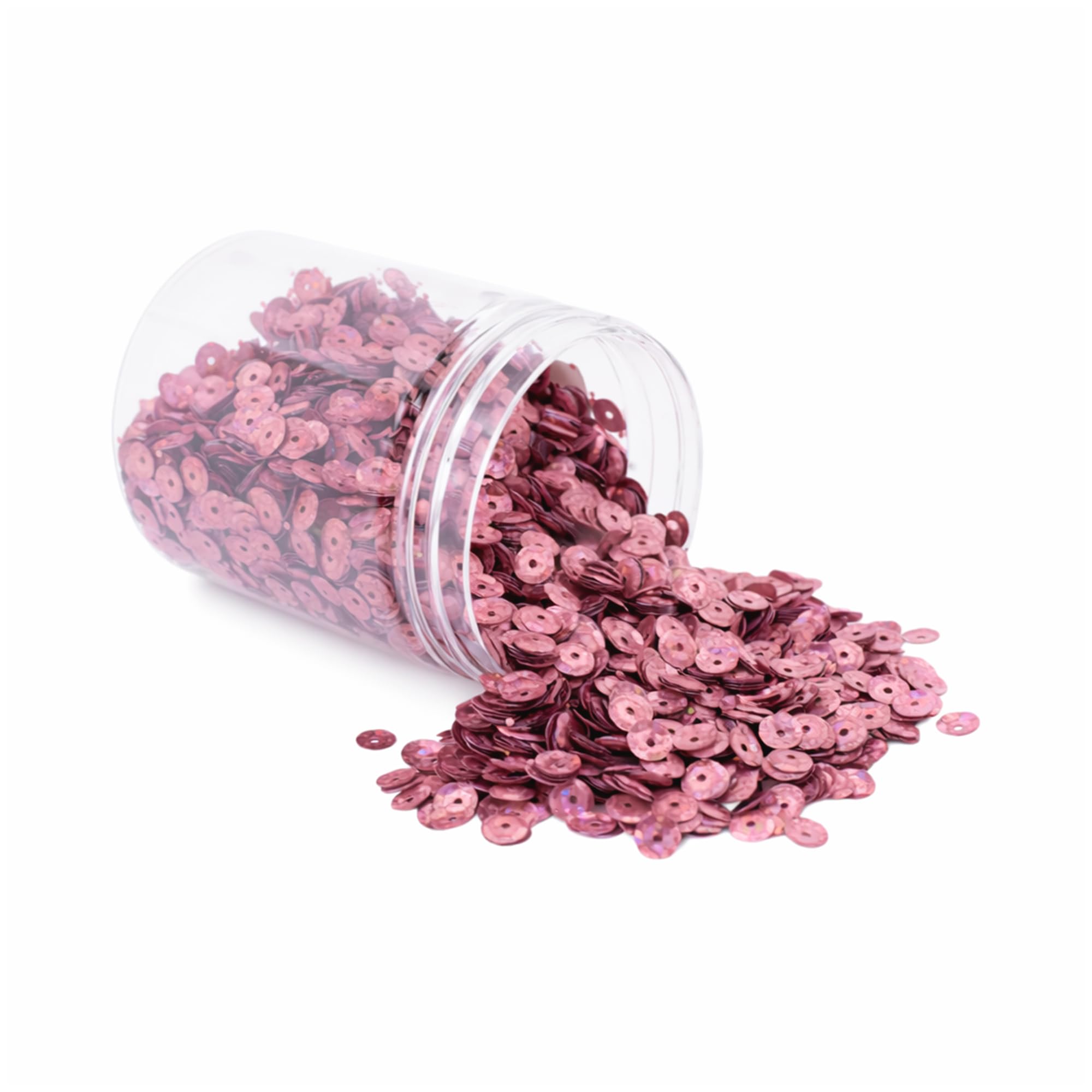 Mandala Crafts Loose Sequins for Crafts and Sewing - 6mm Sequin Paillettes for Crafts - Craft Spangles for Crafts - Cup Sequins for Crafting 20000 PCs