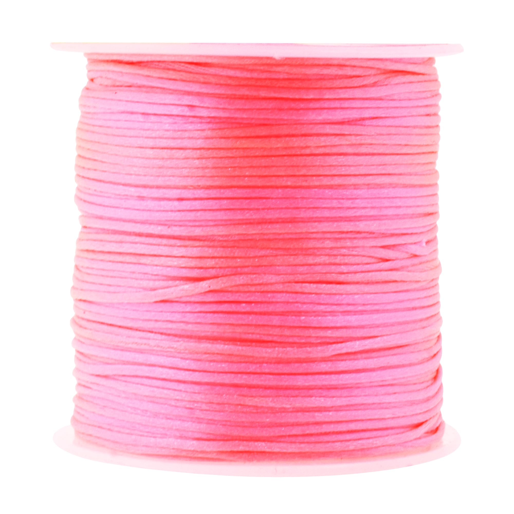 Mandala Crafts Satin Rattail Cord String from Nylon for Chinese Knot, Macrame, Trim, Jewelry Making