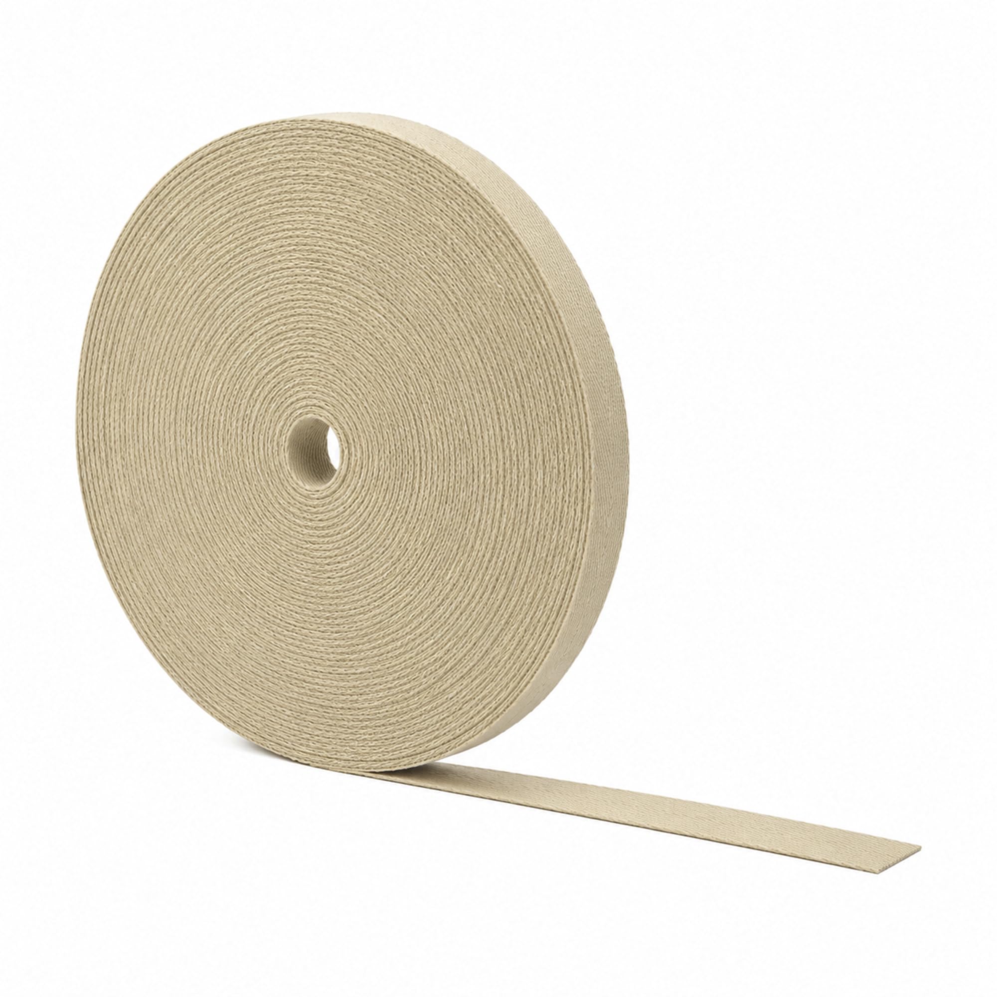 Cotton Twill Tape - Cotton Ribbon Webbing - Soft Cotton Herringbone Tape Cloth Strap for Seam Binding Sewing Trimming