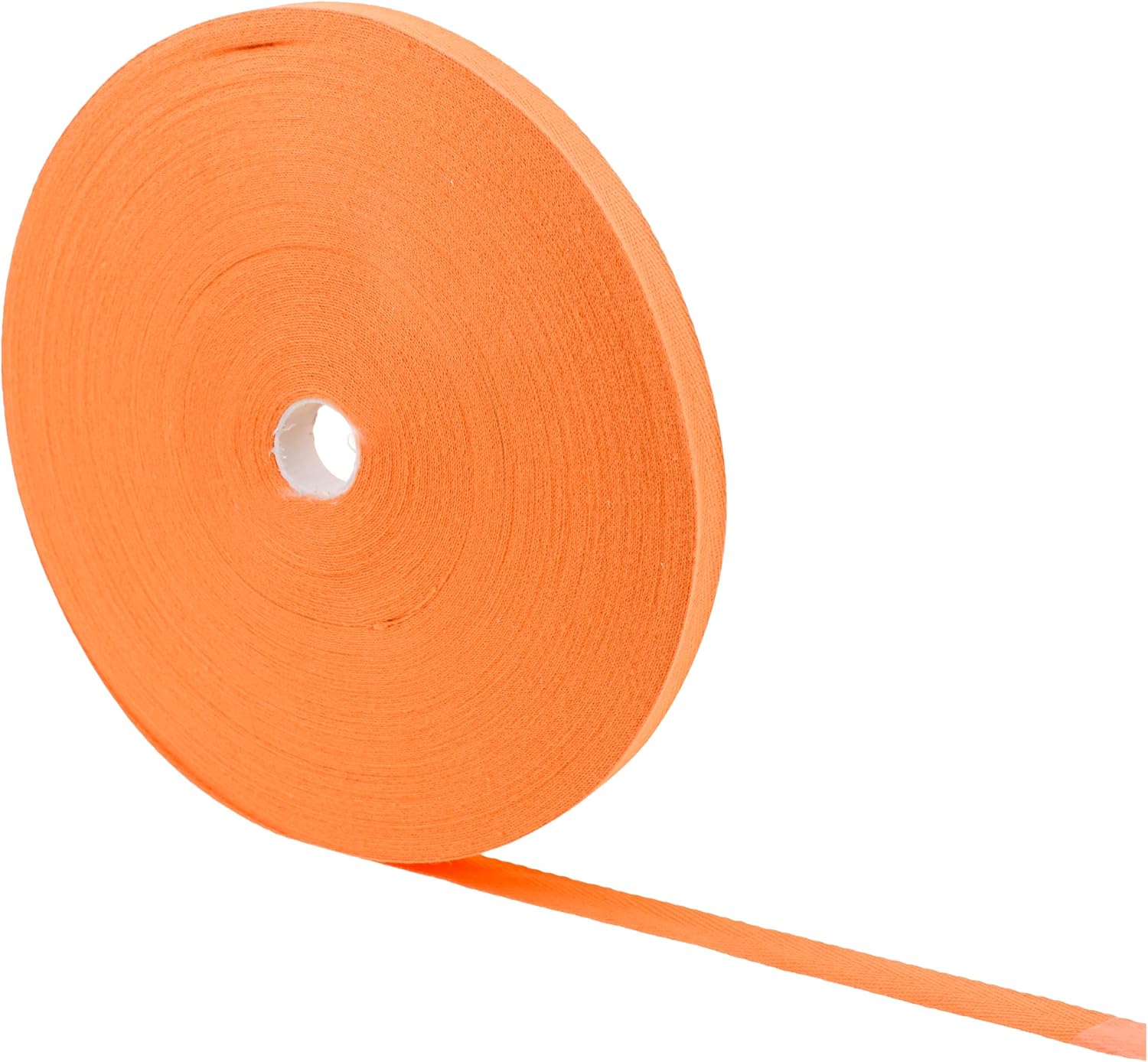 Cotton Twill Tape - Cotton Ribbon Webbing - Soft Cotton Herringbone Tape Cloth Strap for Seam Binding Sewing Trimming
