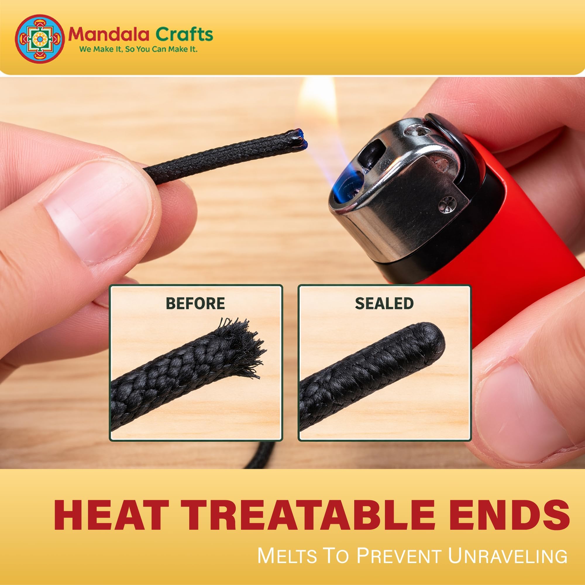 Korean Wax Cord for Jewelry Making | Durable for Outdoor, Polyester Waxed String, for Knotting, Braiding, Macrame, Beading, Necklaces, Earrings, Bracelets