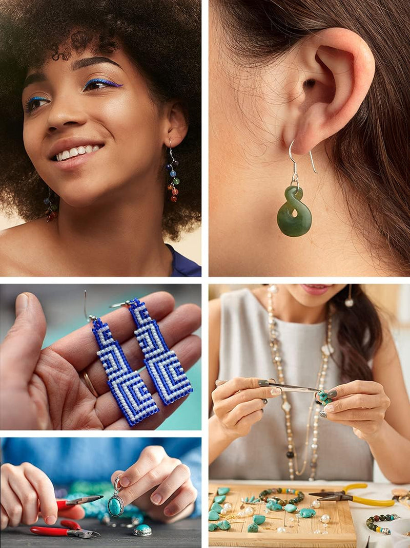 Mandala Crafts Earring Hooks for Jewelry Making
