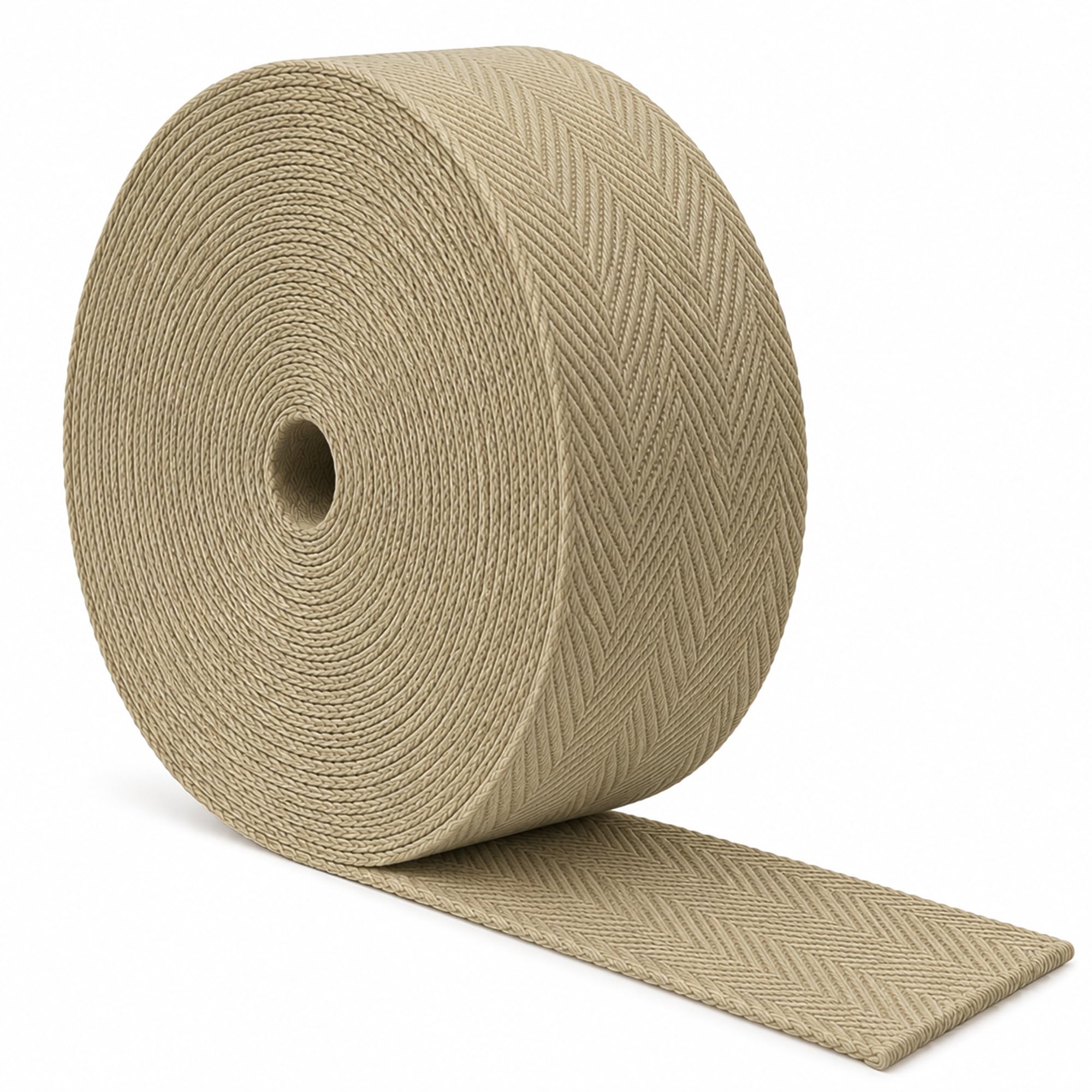 Cotton Twill Tape - Cotton Ribbon Webbing - Soft Cotton Herringbone Tape Cloth Strap for Seam Binding Sewing Trimming
