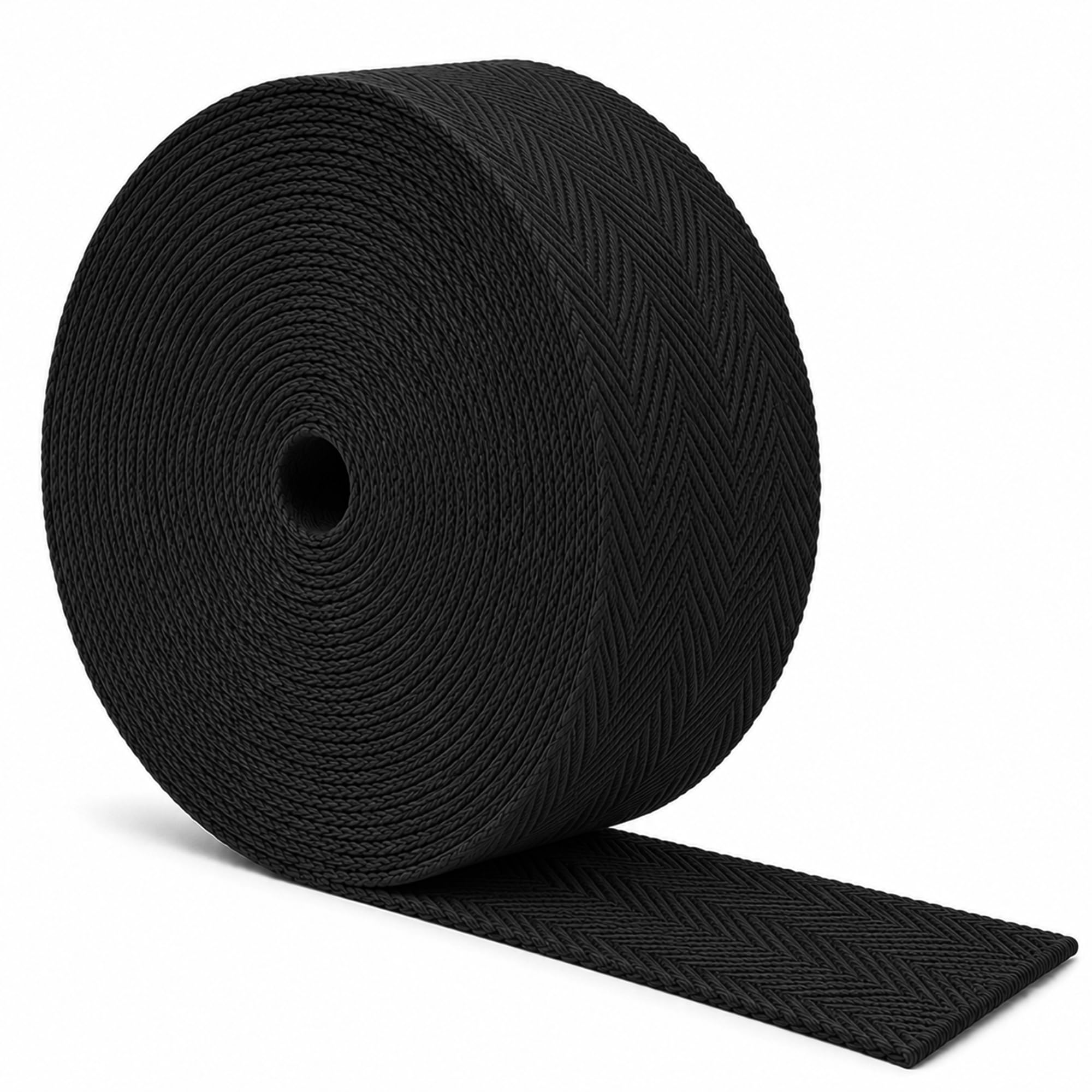 Cotton Twill Tape - Cotton Ribbon Webbing - Soft Cotton Herringbone Tape Cloth Strap for Seam Binding Sewing Trimming