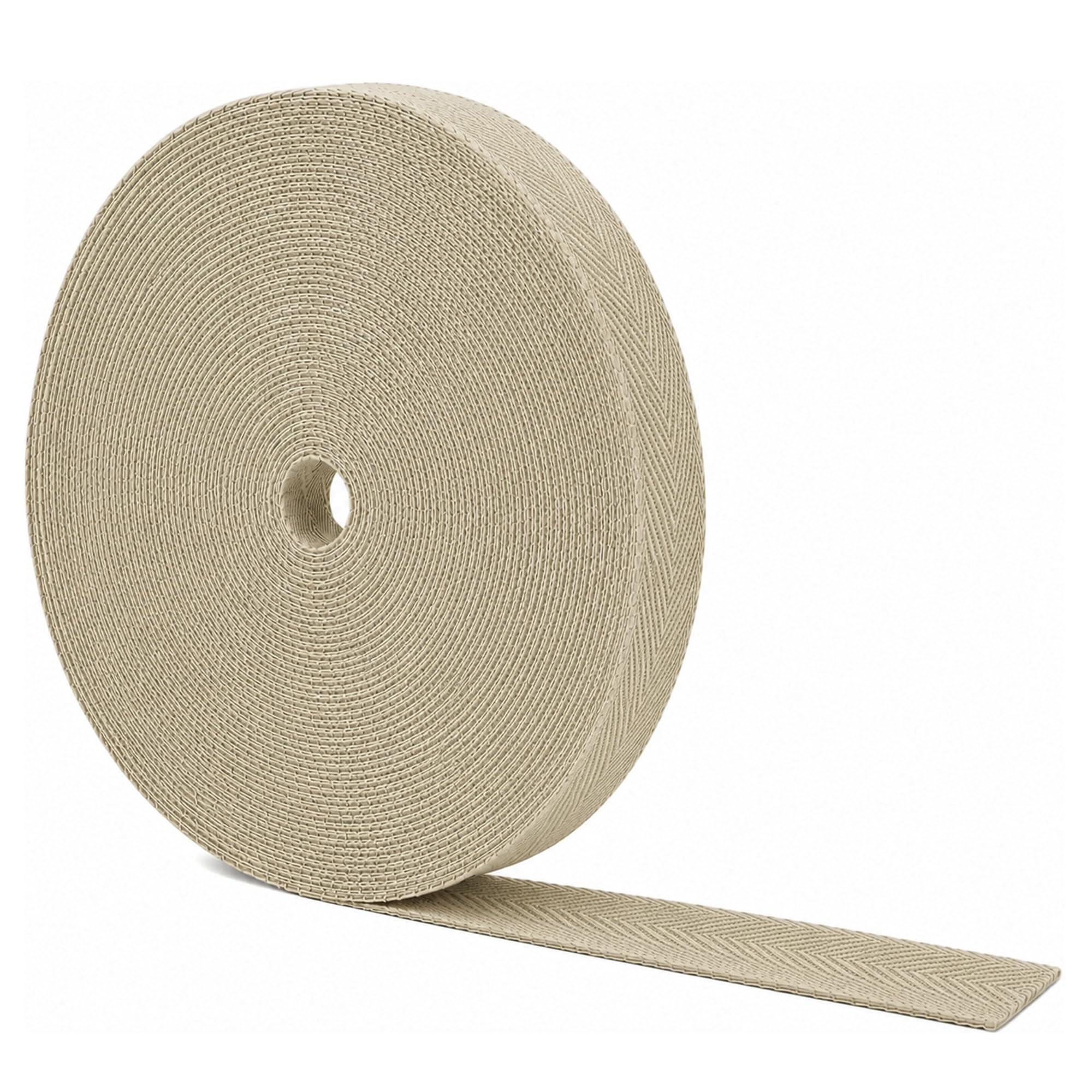 Cotton Twill Tape - Cotton Ribbon Webbing - Soft Cotton Herringbone Tape Cloth Strap for Seam Binding Sewing Trimming