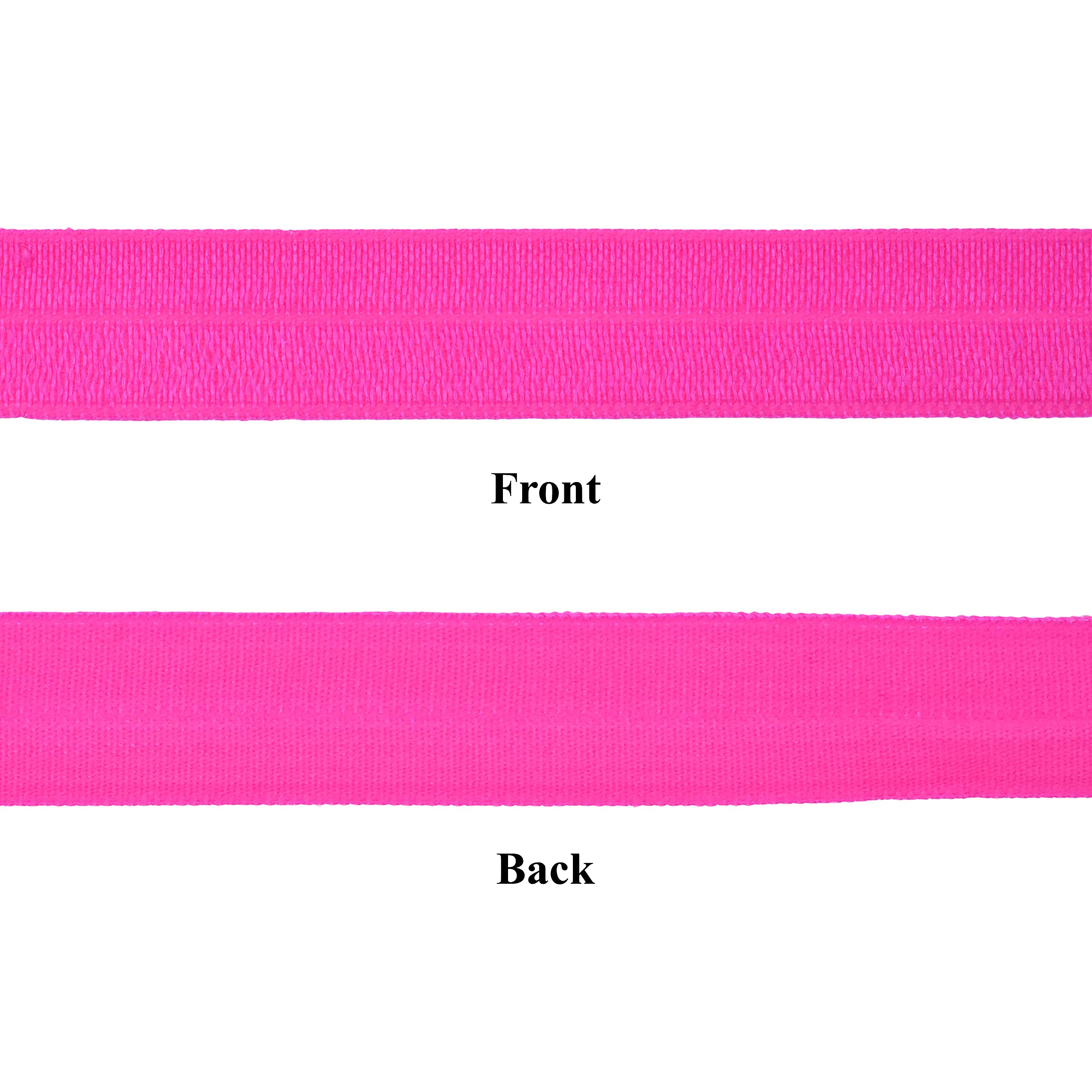 Fold Over Elastic Band 5/8 Inch Foldover FOE Stretch Ribbon for Hair Tie Headband Baby Girl Hair Bow