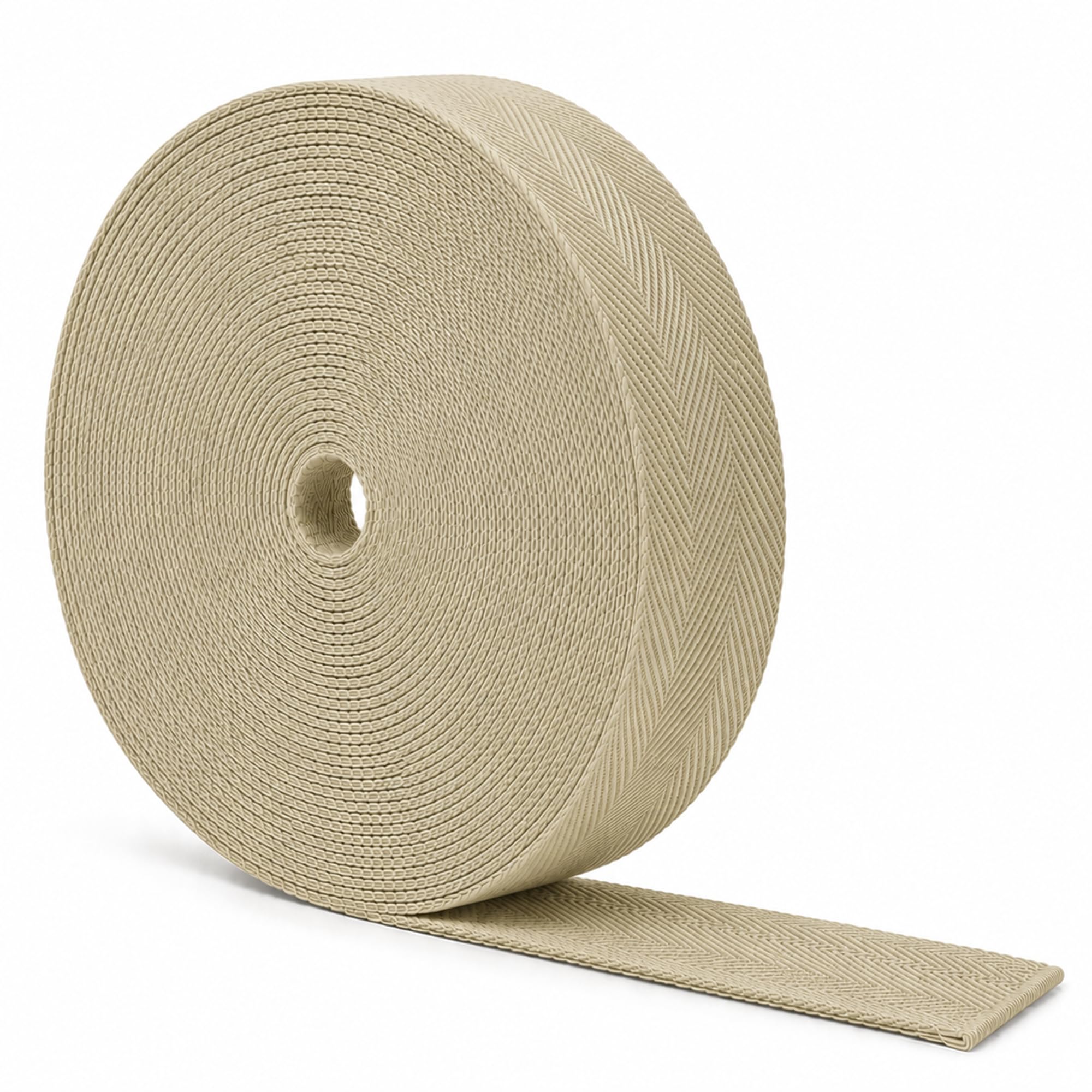 Cotton Twill Tape - Cotton Ribbon Webbing - Soft Cotton Herringbone Tape Cloth Strap for Seam Binding Sewing Trimming
