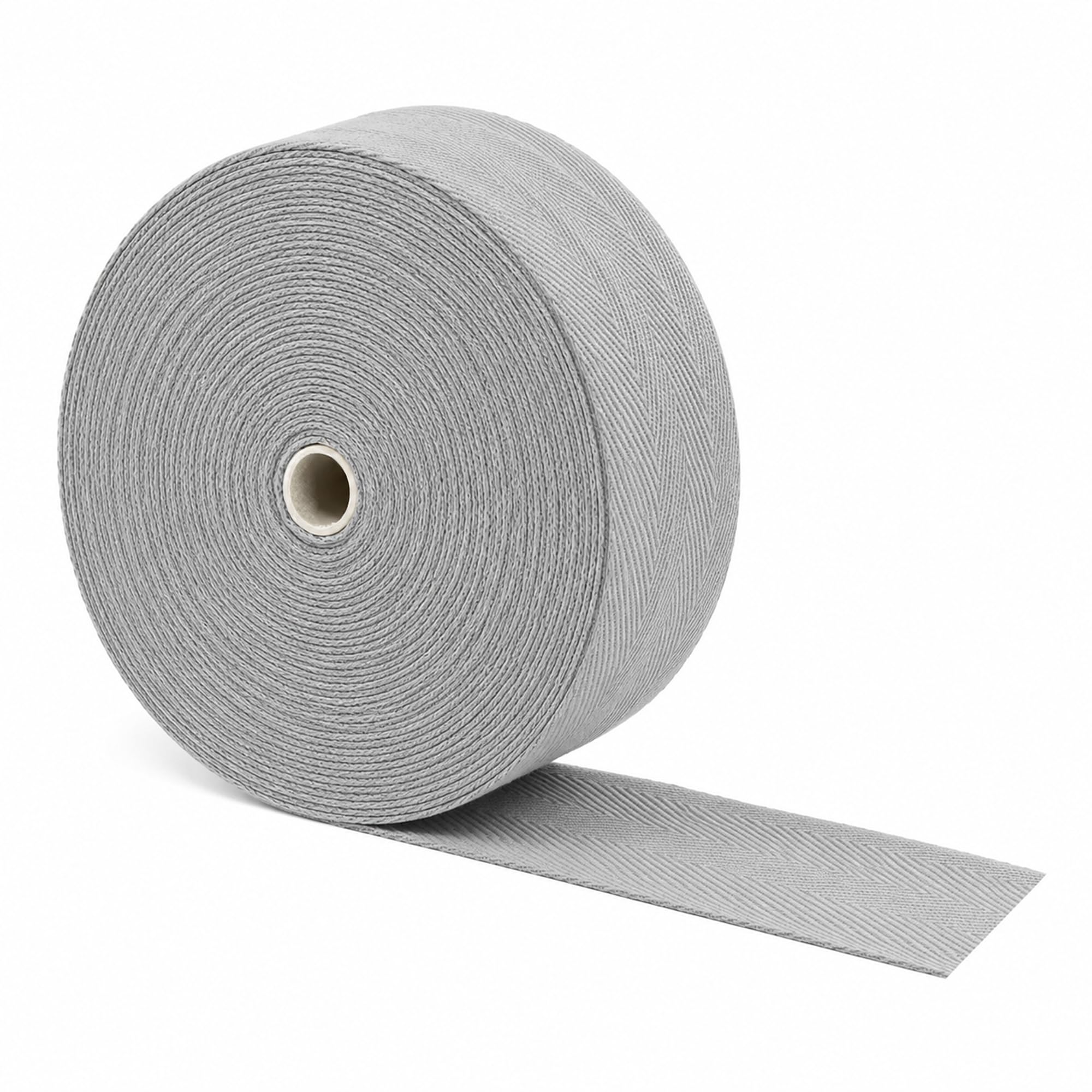 Cotton Twill Tape - Cotton Ribbon Webbing - Soft Cotton Herringbone Tape Cloth Strap for Seam Binding Sewing Trimming