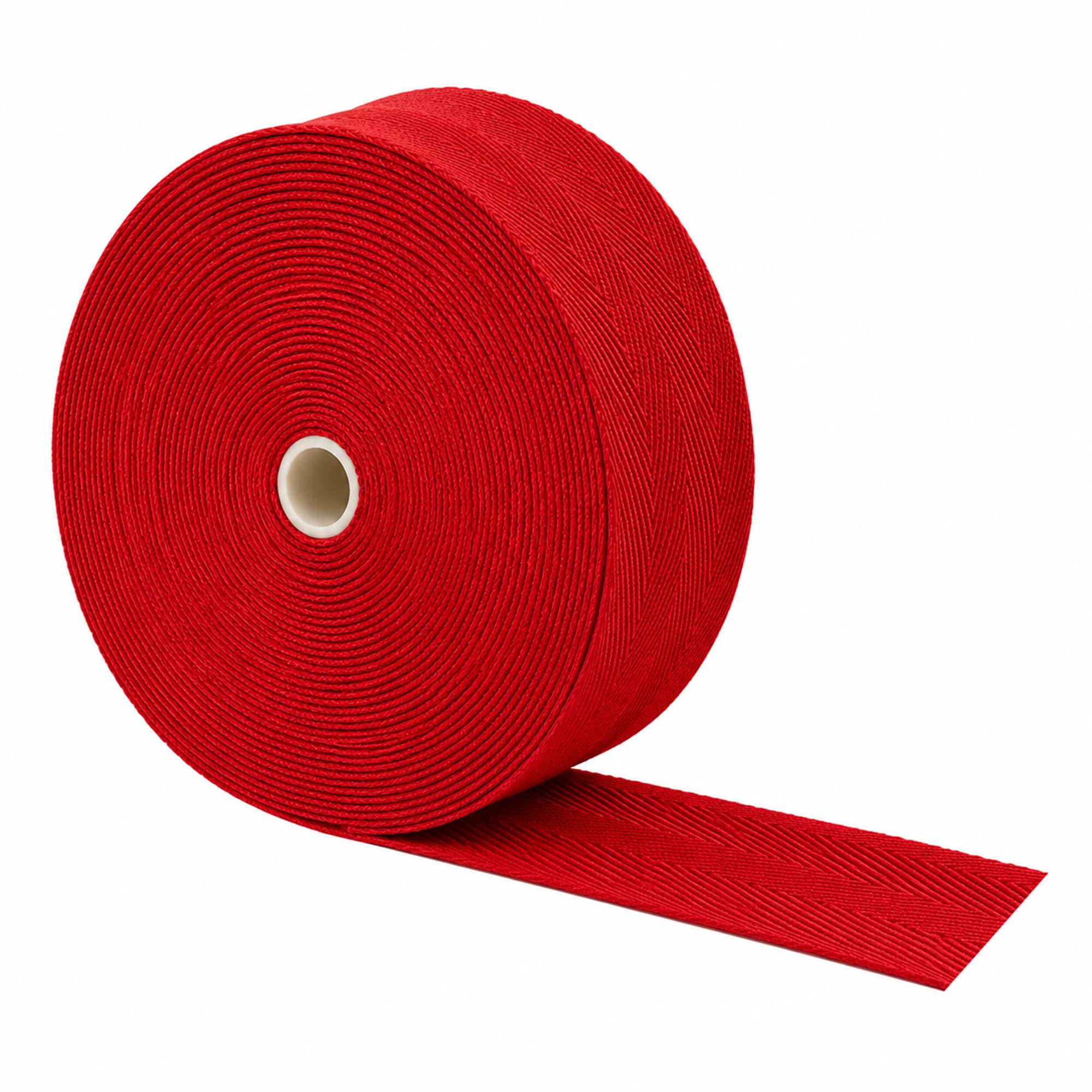 Cotton Twill Tape - Cotton Ribbon Webbing - Soft Cotton Herringbone Tape Cloth Strap for Seam Binding Sewing Trimming