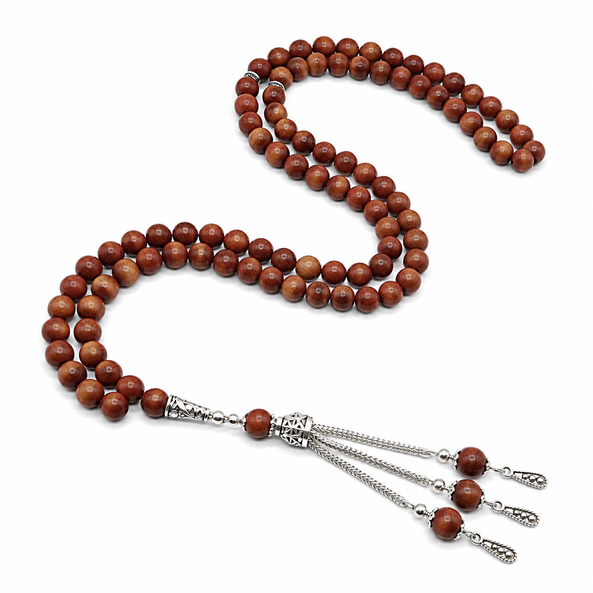 Mandala Crafts Tasbih Prayer Beads - Misbaha Beads Muslim Prayer Beads for Men and Women - Islamic Prayer Beads Tasbih Beads Necklace