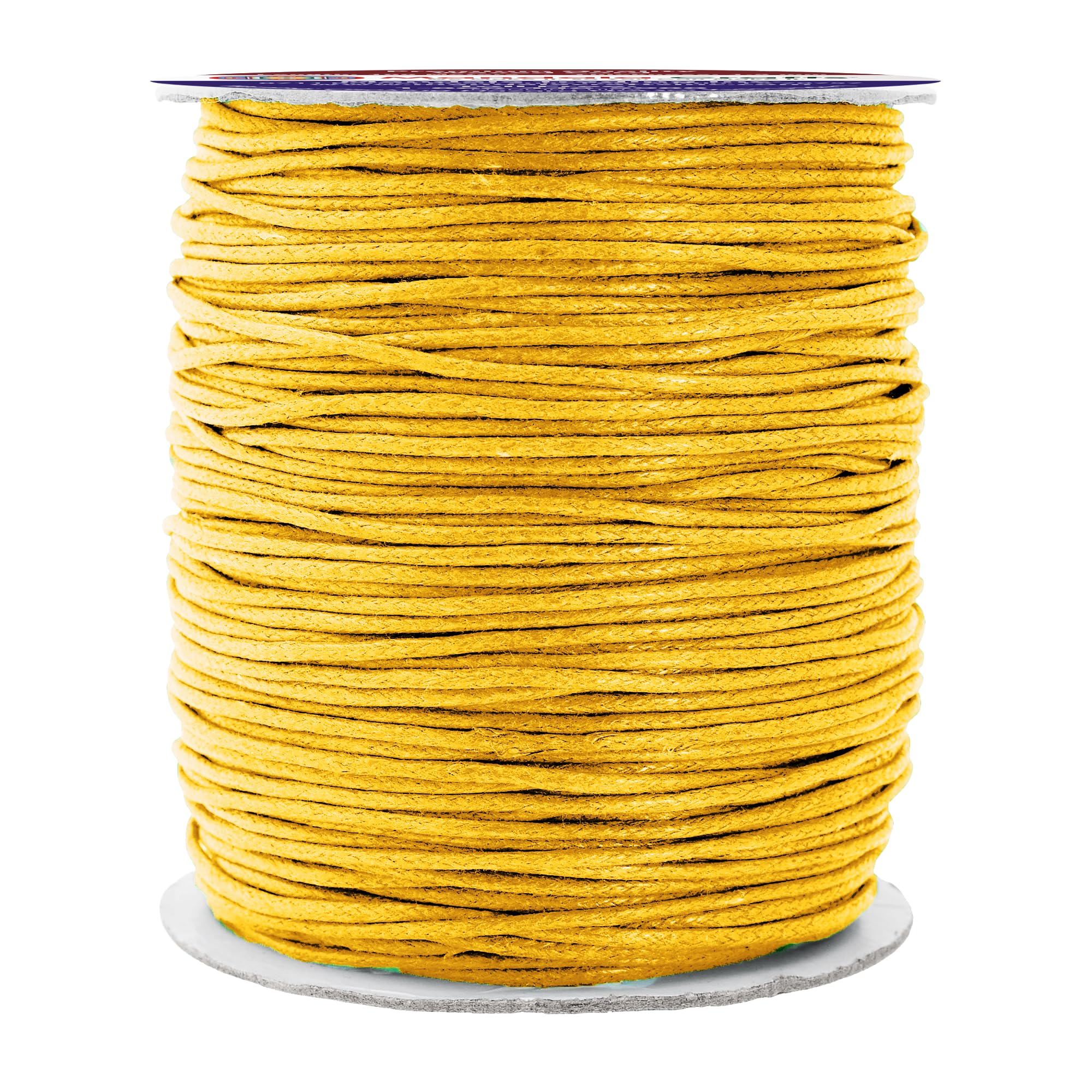 1.5mm Waxed Cord for Jewelry Making Necklace String - Wax Cord for Jewelry String Bracelet Cord - 109 Yards Waxed Cotton Cord for Jewelry Making