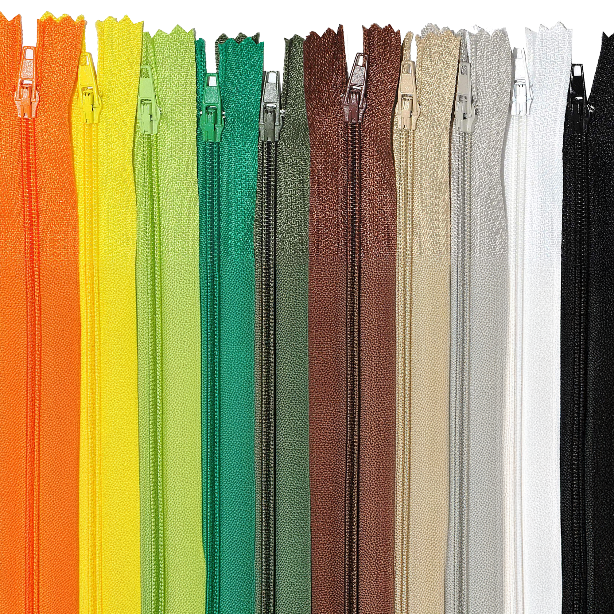 パンツ No.0070 mesh zipper coloring string banding PT (4color) Assorted Color Nylon Zippers for Sewing - Bulk Zipper