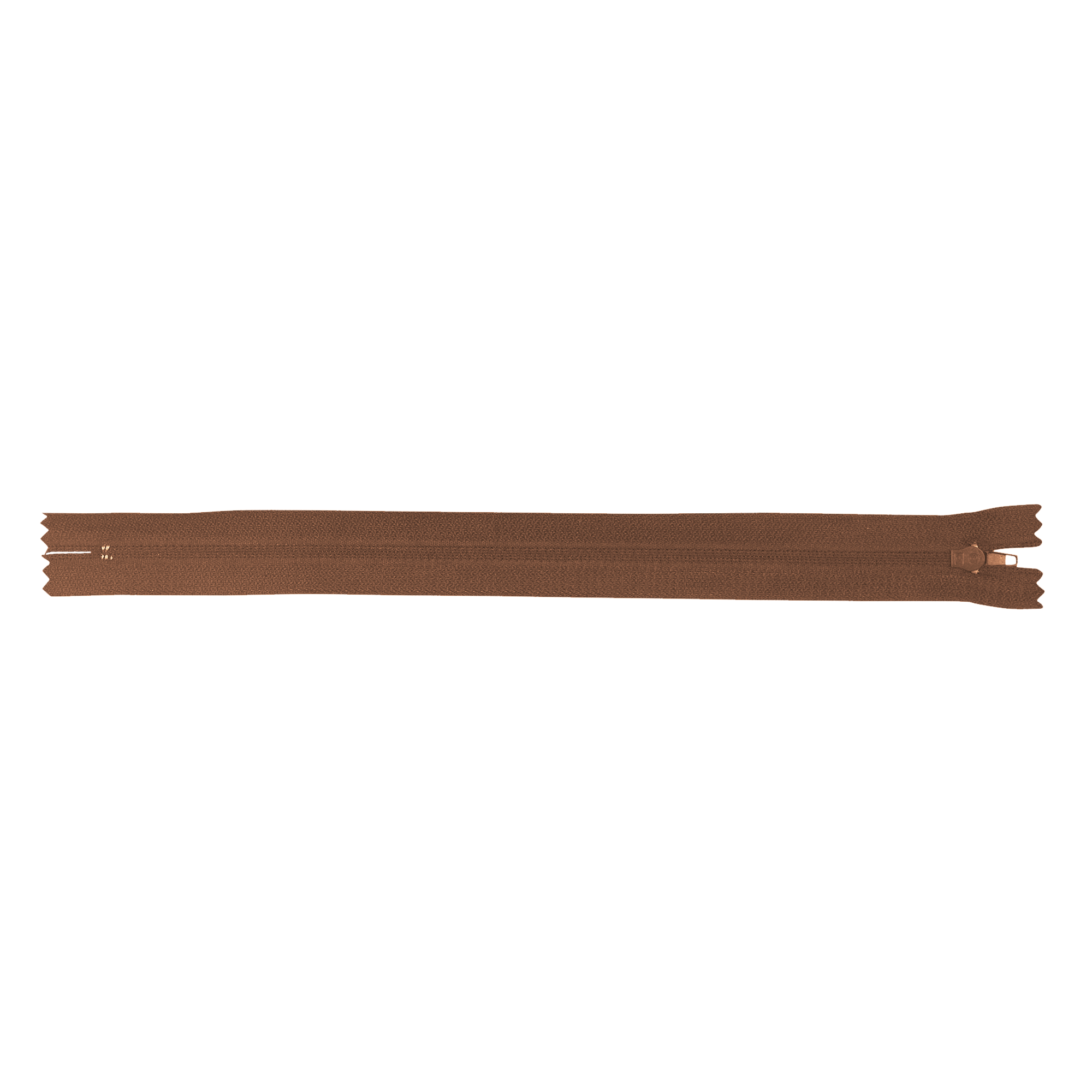 Mandala Crafts Brown Nylon Zippers for Sewing Zipper in Bulk - Brown Zippers Sewing Supplies - Brown Sewing Zippers for Tailor Zipper Replacement
