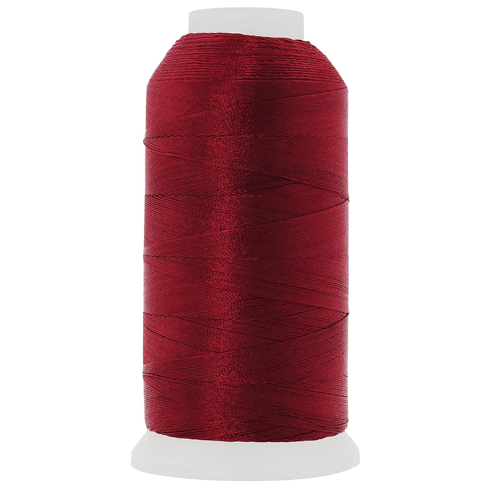 Mandala Crafts Heavy Duty Thread - #69 T70 210D/3 1500 Yds Heavy Duty Polyester Thread for Sewing Machine Outdoor Marine Jeans Leather Thread Drapery Upholstery Thread