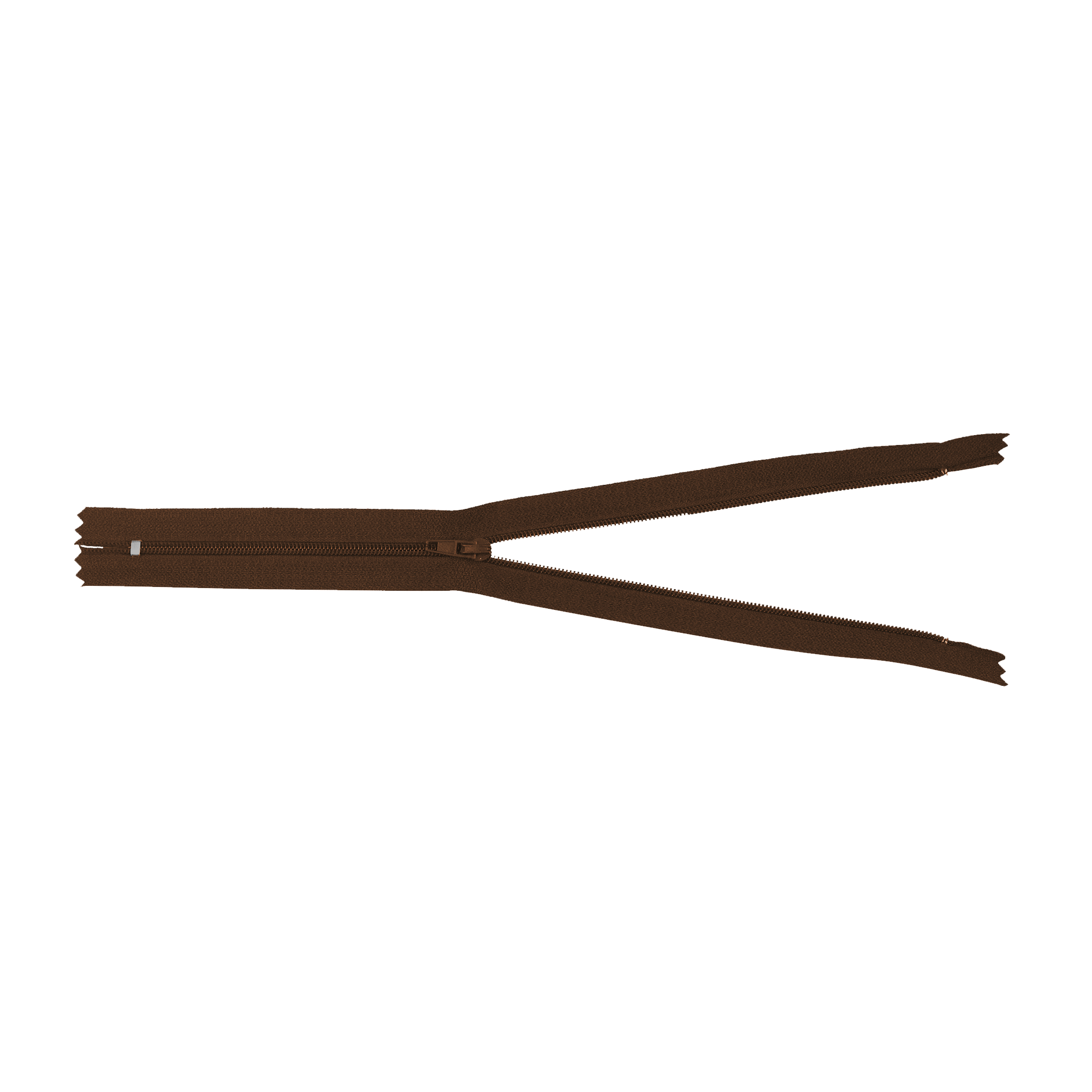 Mandala Crafts Dark Brown Nylon Zippers for Sewing Zipper in Bulk -  Dark Brown Zippers Sewing Supplies - Dark Brown Sewing Zippers for Tailor Zipper Replacement