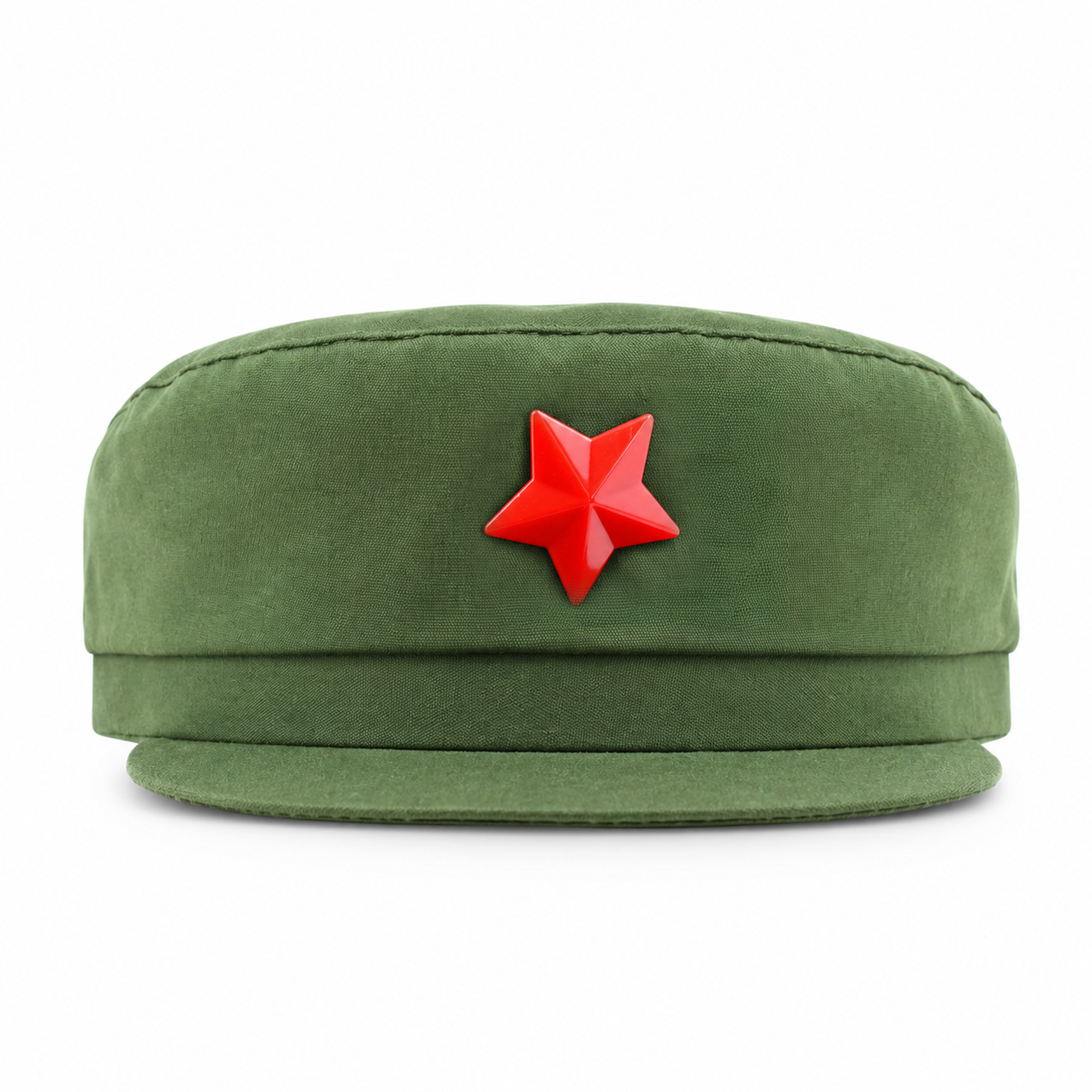 Mandala Crafts Green Military Style Mao Cap Adult Halloween Costume Hat