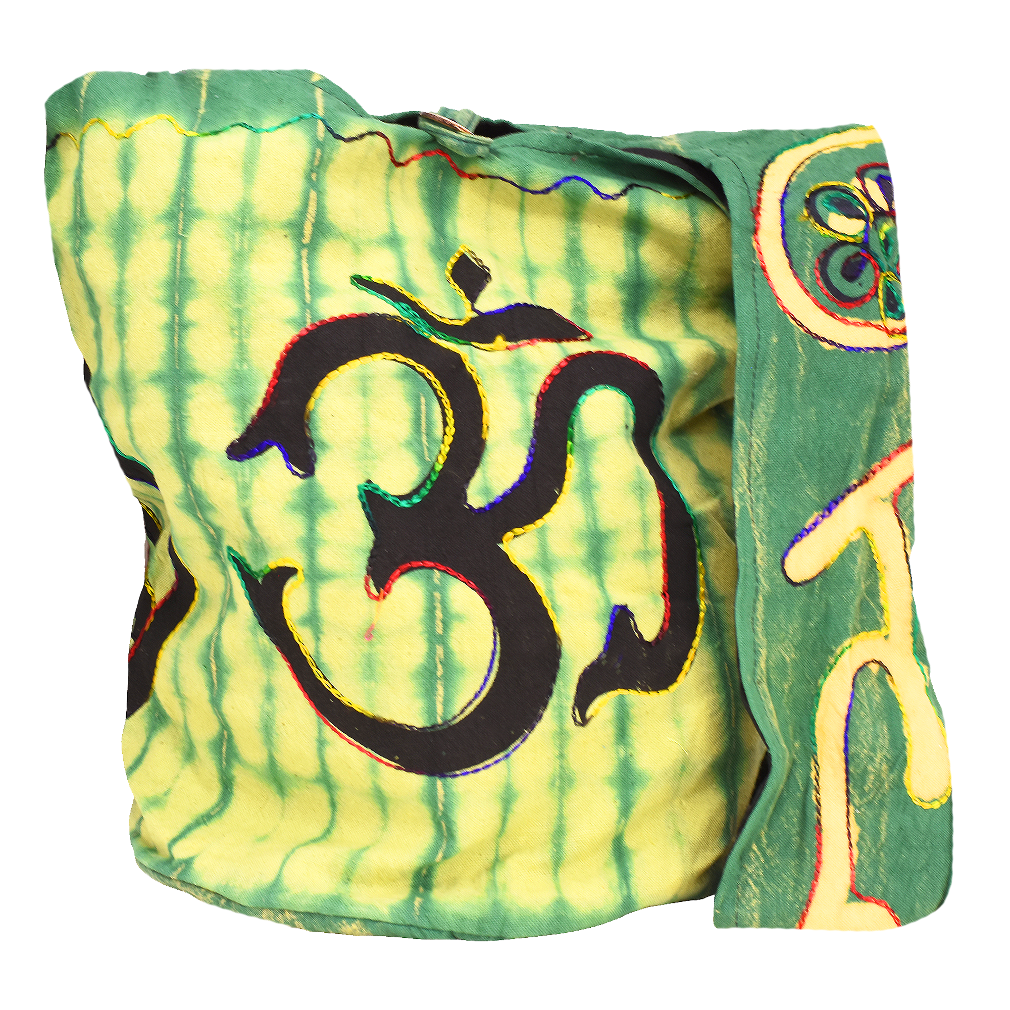 Hippie Bag - Boho Bag - Hobo Hippie Purse - Indie Style Hippie Crossbody Bag - Bohemian Sling Shoulder Bag Om Symbol Peace Sign