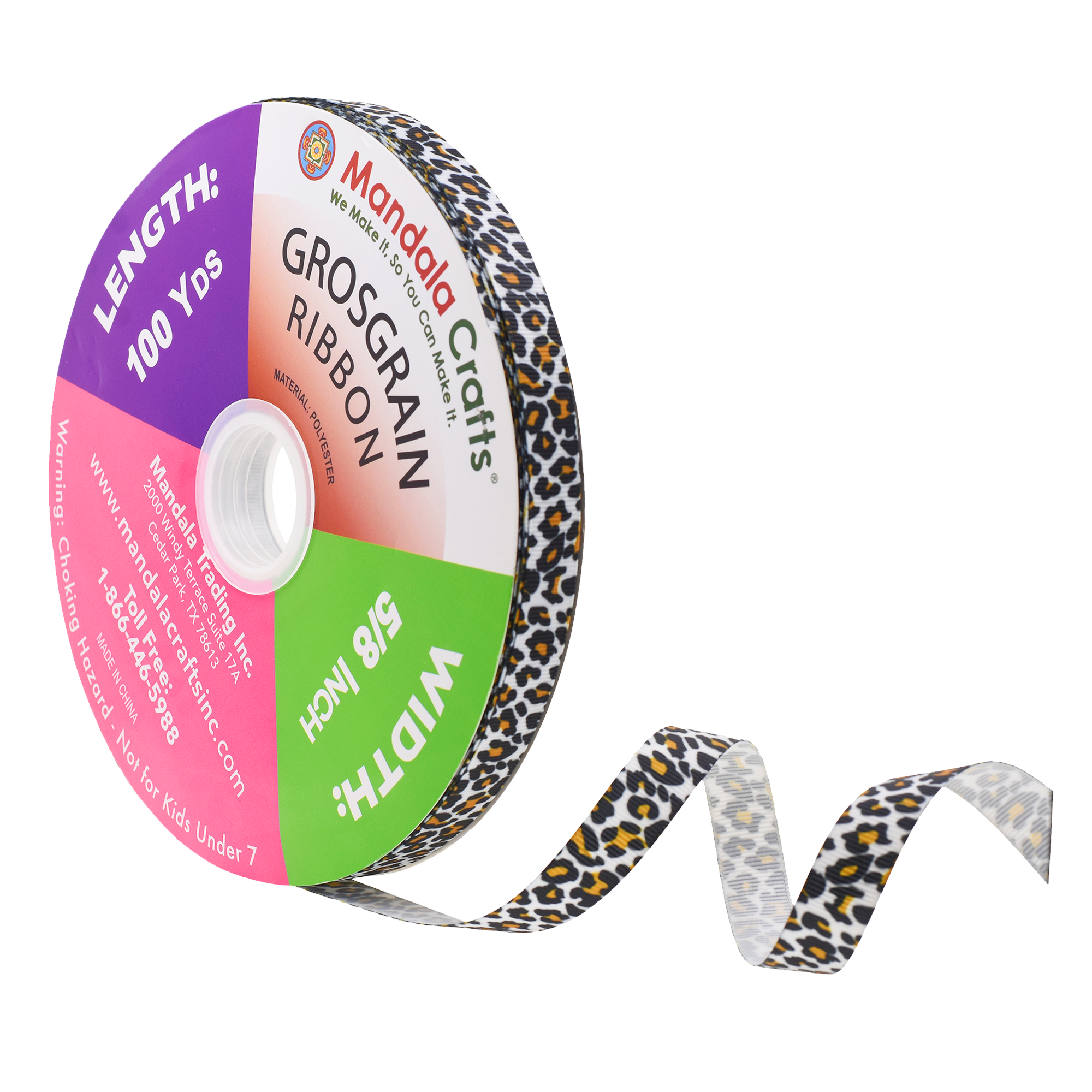 Grosgrain Ribbon for Gift Wrapping Crafts DIY Hair Ribbons - Bulk Fabric Ribbon for Wedding Ribbon Party Décor