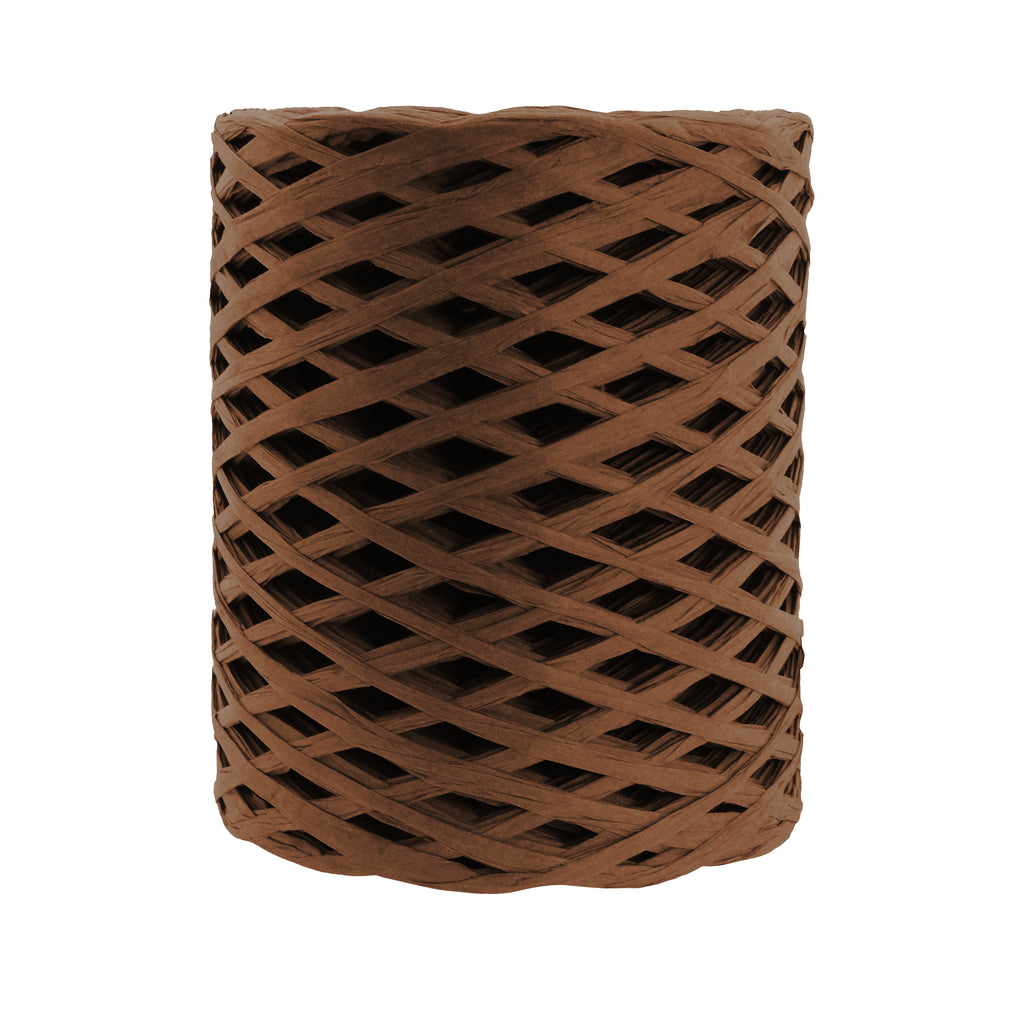 Mandala Crafts Matte Raffia Ribbon for Gift Wrapping - Raffia Natural