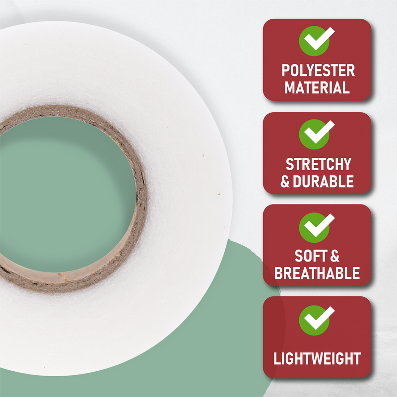 Iron on discount adhesive tape