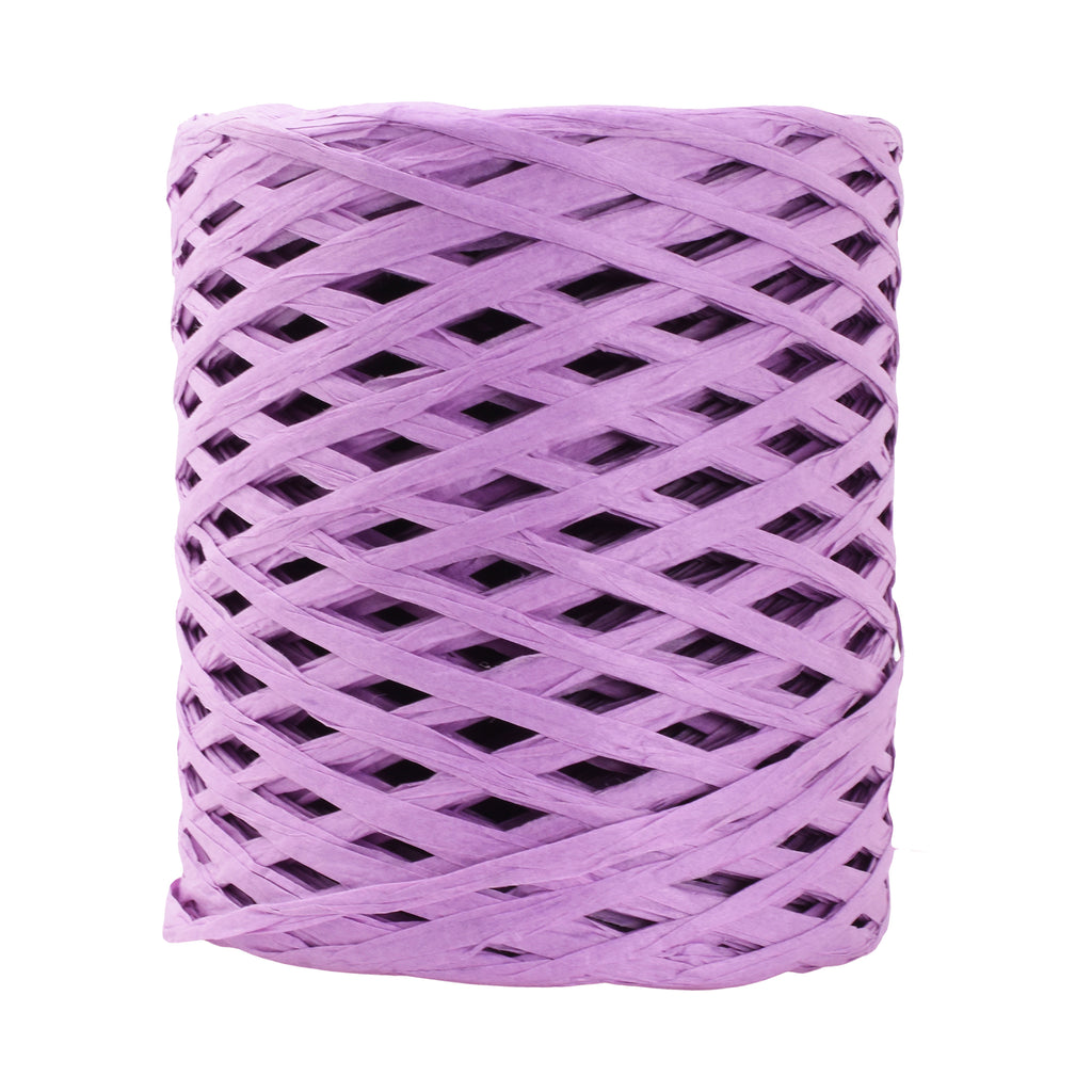 Mandala Crafts Matte Raffia Ribbon for Gift Wrapping - Raffia Natural