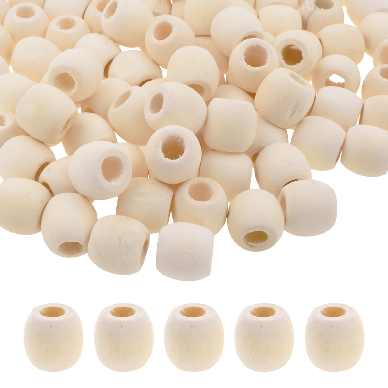 Large White Pony Beads for Hair Beads, Dreadock Beads, Dread Beads