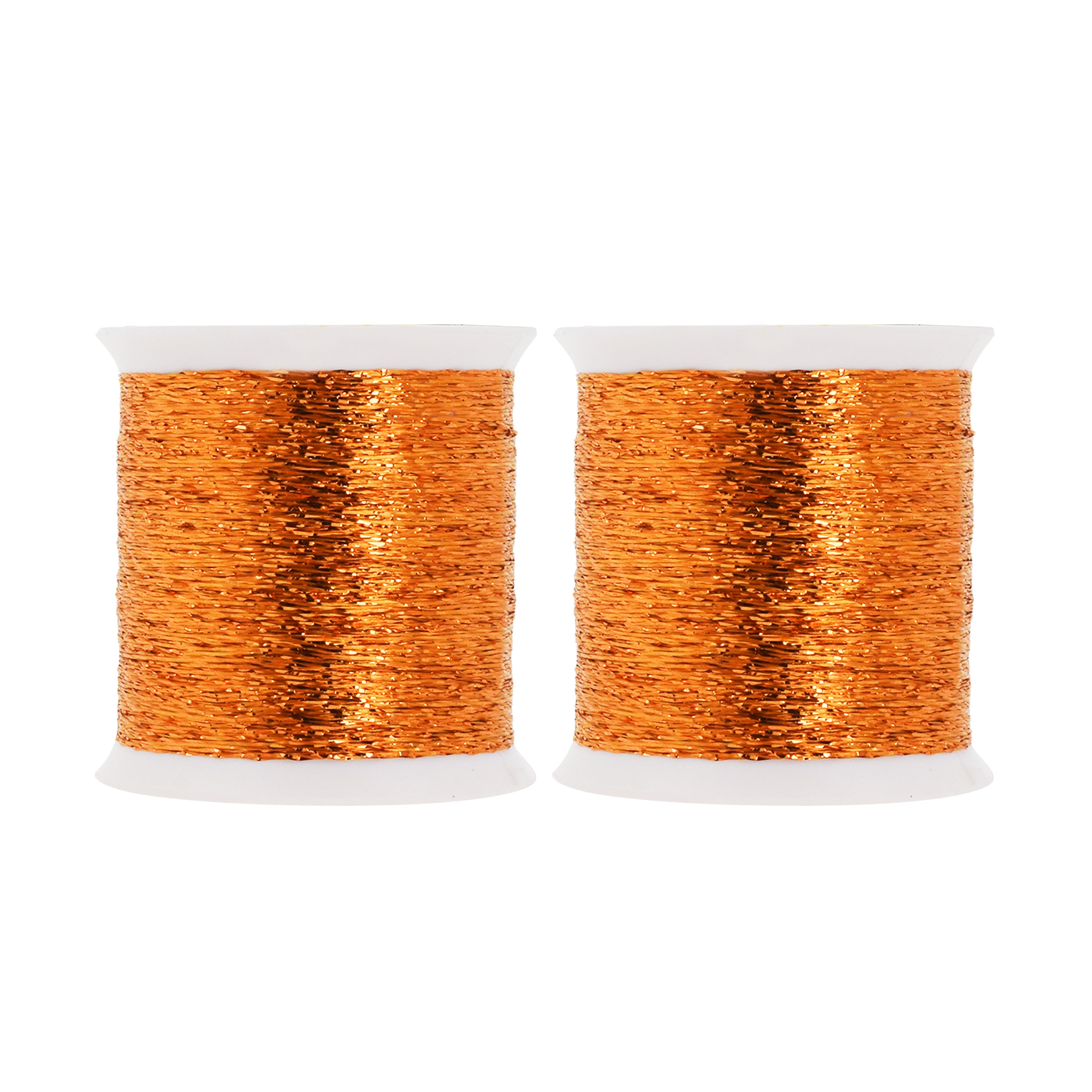 Metallic Embroidery Thread Set Gold Metallic Thread for Sewing Machine and Hand Decorative Sewing Embroidery Needle Work- 218 Yards 200M