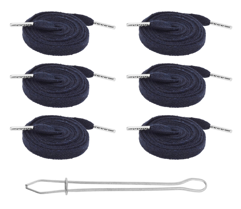 Mandala Crafts 5mm 20 Yards Royal Blue Soft Drawstring Replacement Rope Upholstery Crochet Macramé Cotton Welt Trim Piping Cord