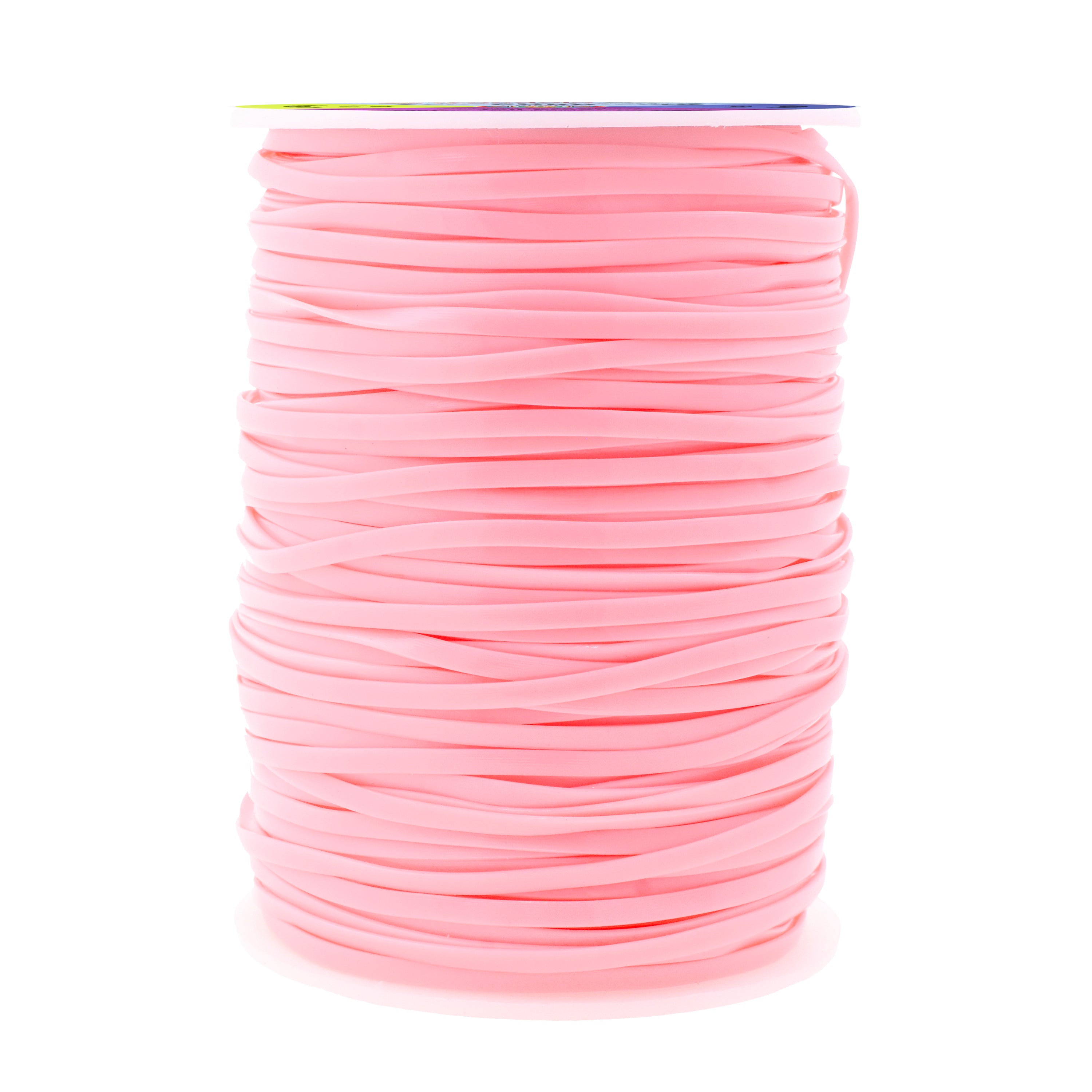 Plastic Lacing Cord Boondoggle String Kit - 2.5mm 100 Yds Gimp String Kit for Keychain Plastic Cord Bracelet Necklace Jewelry Making - Plastic Lanyard String