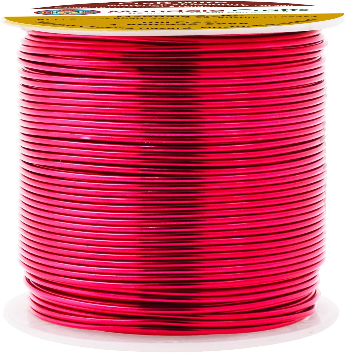 18 Gauge Anodized Aluminum Craft Wire for Jewelry Making - Bendable Flexible Crafting Wire 18 Gauge Wire Colored for Bonsai - Armature Wire for Sculpting