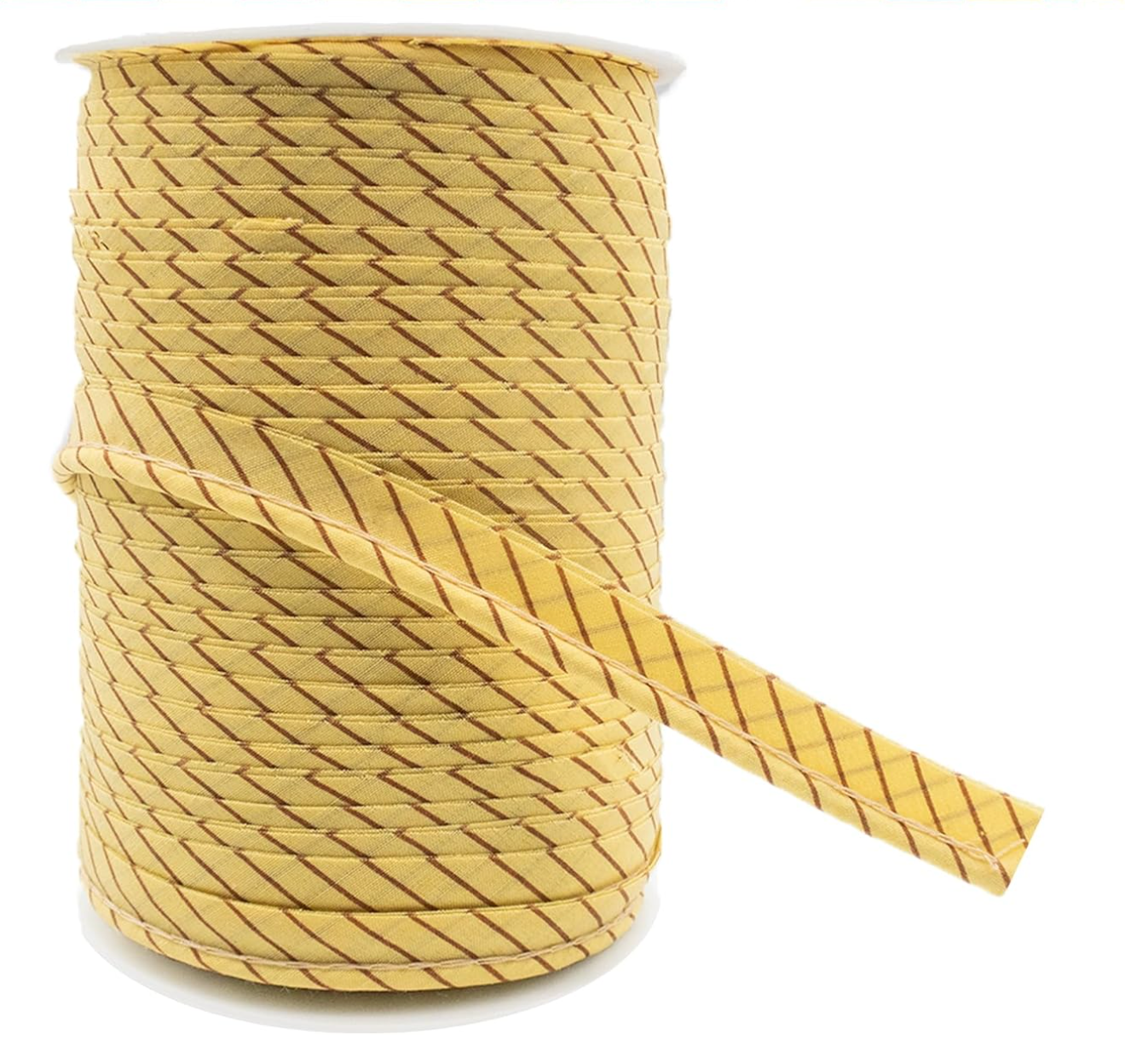 55 Yards Maxi Piping Trim with Welting Cord - 1/2 Inch Maxi Piping Bias Tape for Sewing - Lip Cord Trim by The Yard for Upholstery Trimming