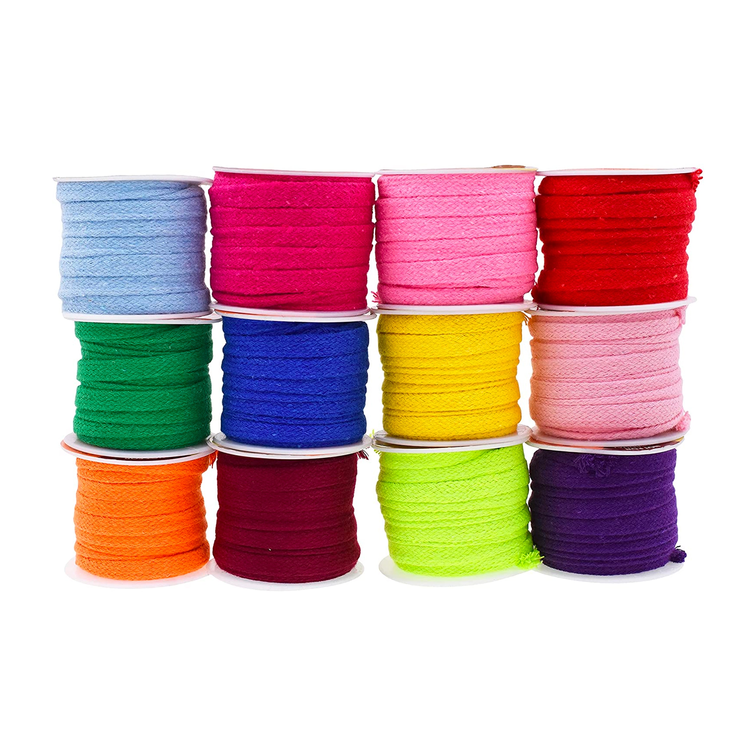 Mandala Crafts Flat Drawstring Cord Drawstring Replacement, Soft Draws