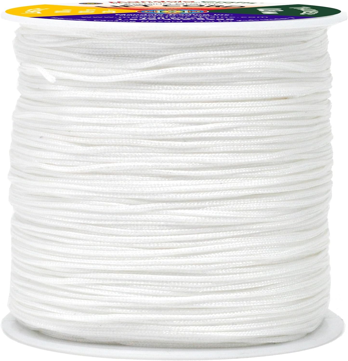 0.8mm Blinds String, Lift Cord Replacement from Braided Nylon for RVs, Windows, Shades, and Rollers