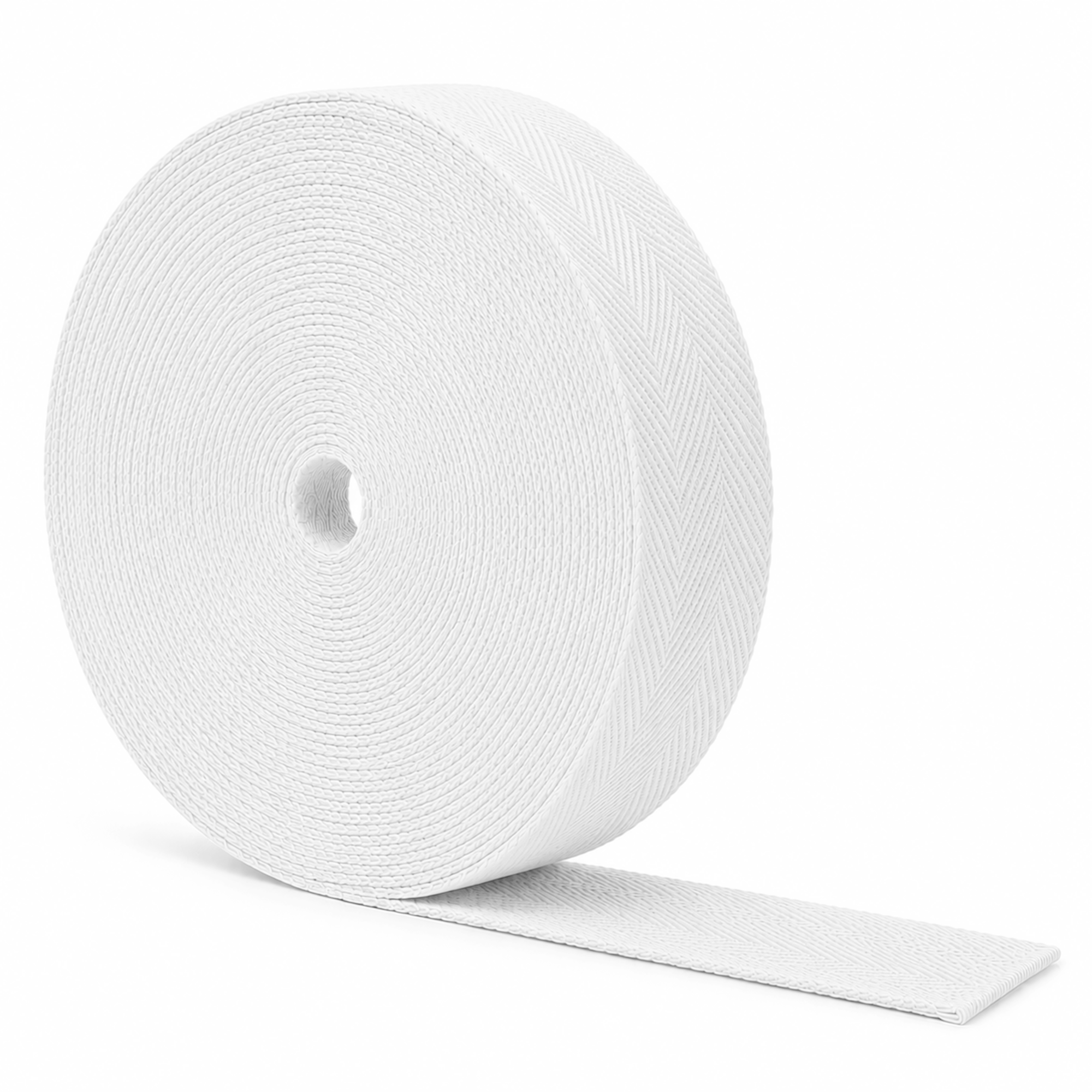 Cotton Twill Tape - Cotton Ribbon Webbing - Soft Cotton Herringbone Tape Cloth Strap for Seam Binding Sewing Trimming