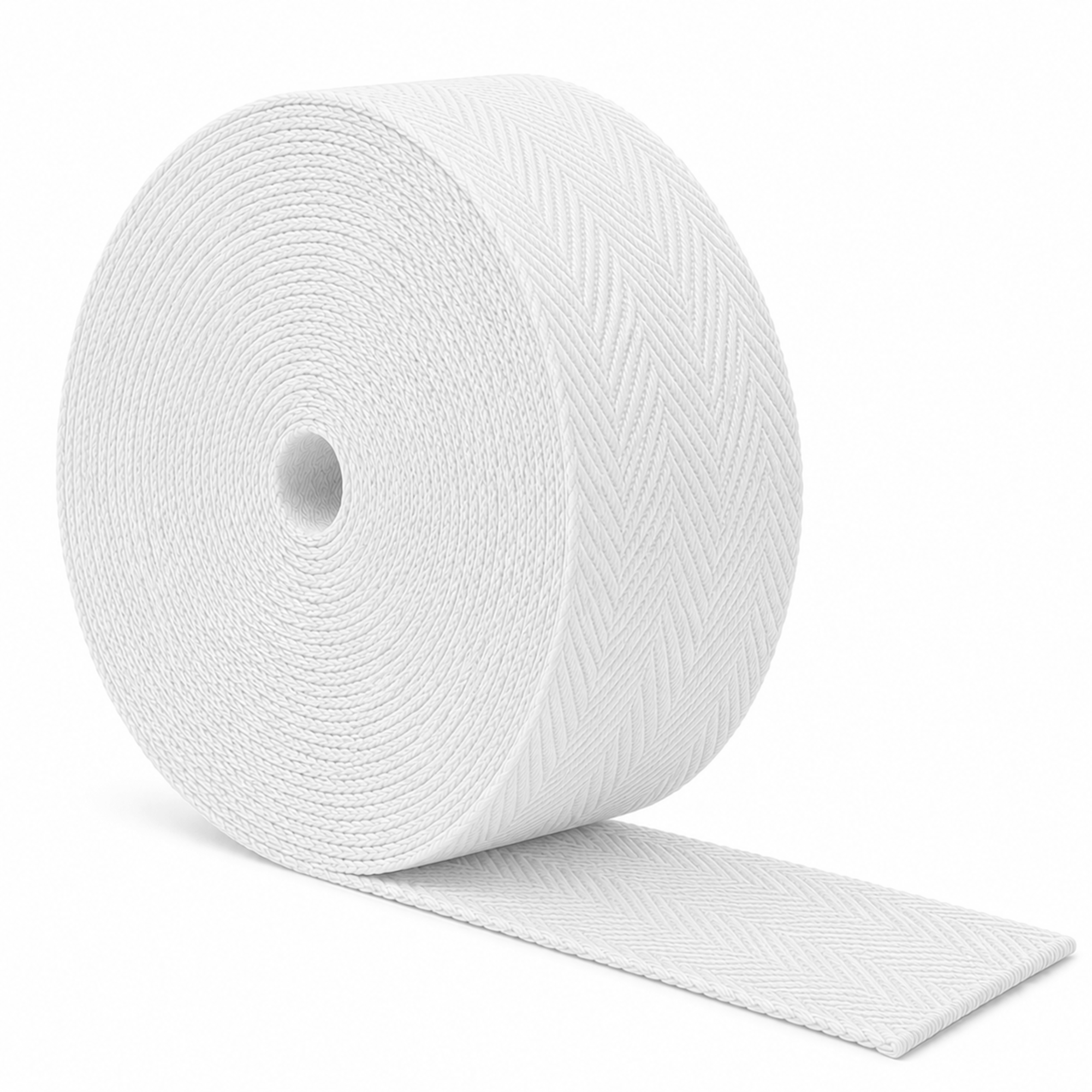 Cotton Twill Tape - Cotton Ribbon Webbing - Soft Cotton Herringbone Tape Cloth Strap for Seam Binding Sewing Trimming