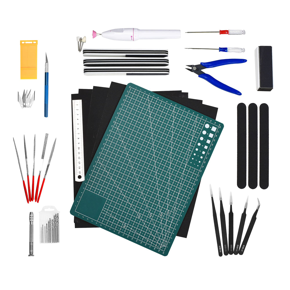 Hobby Set Model Tool Kit - Hobby Building Tool Hardware Basic Set with Hobby Cli